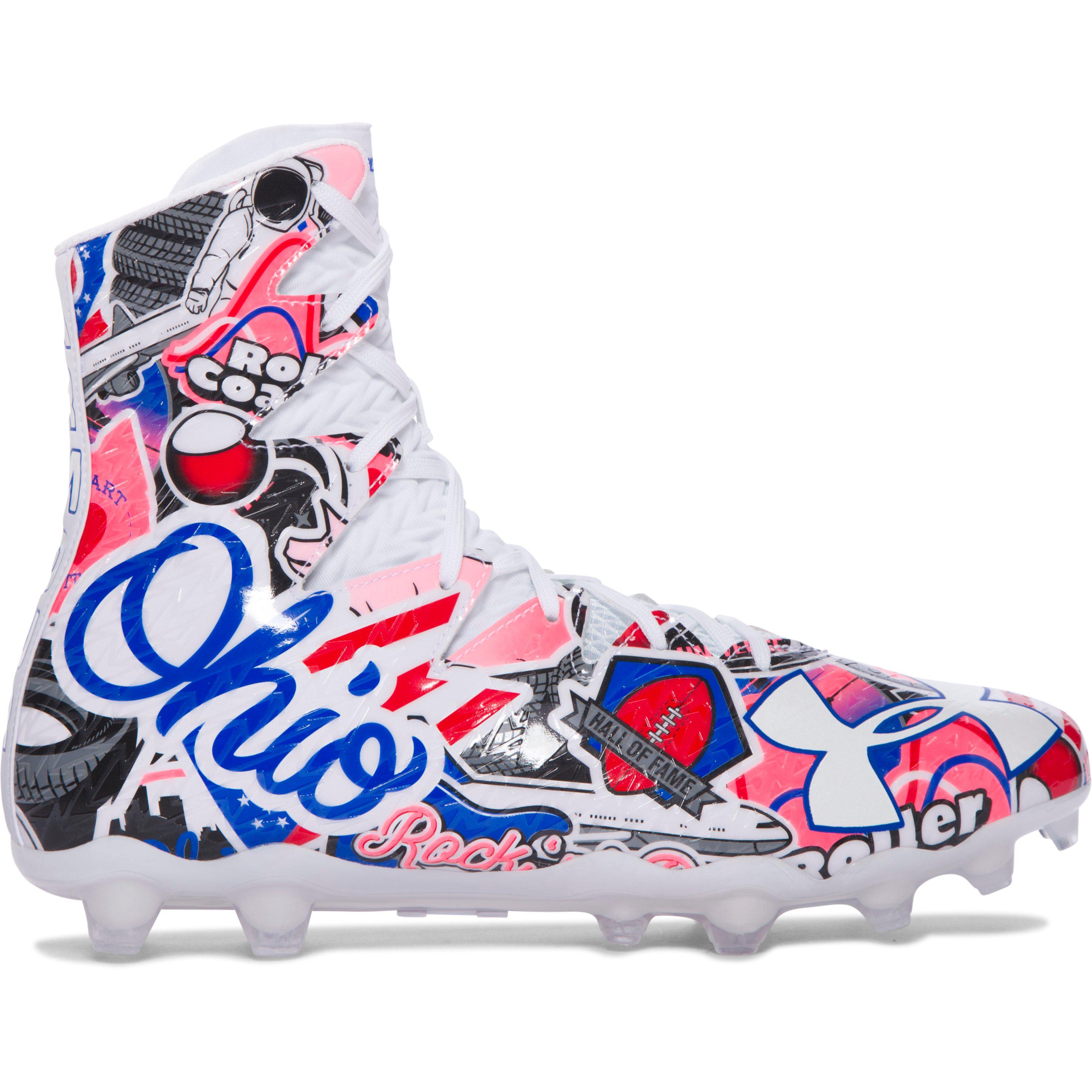 ua custom football cleats