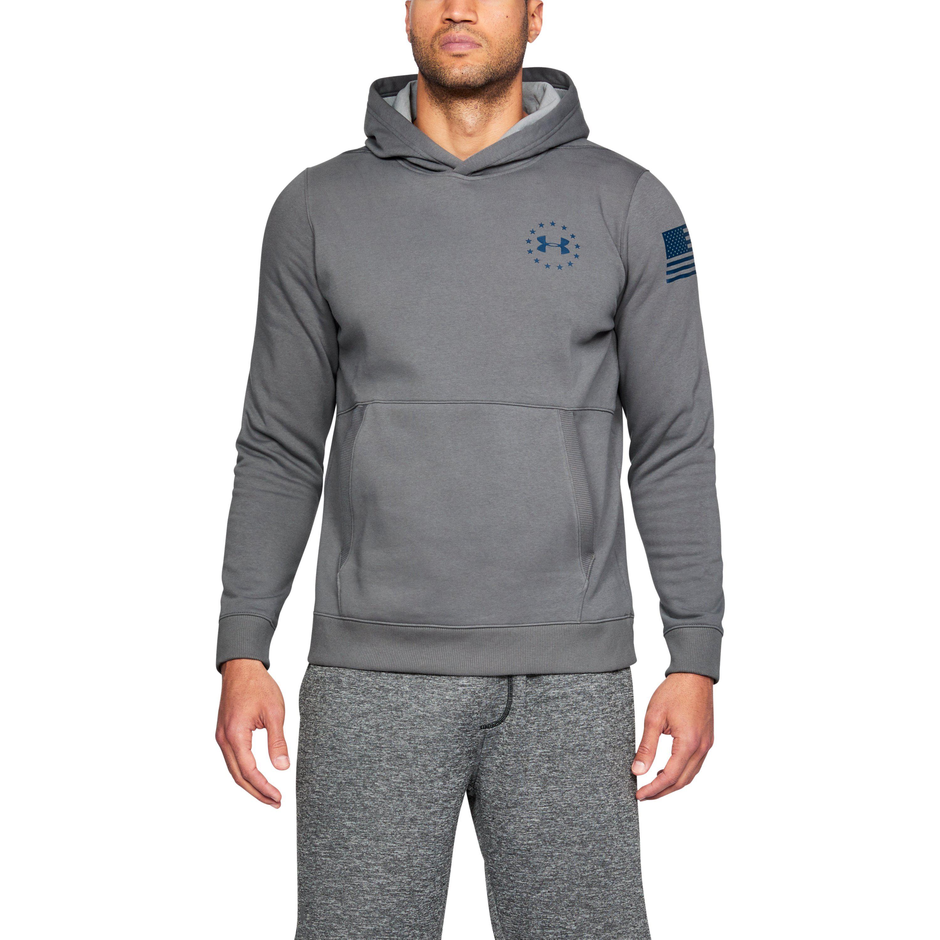 under armour men's threadborne fleece hoodie