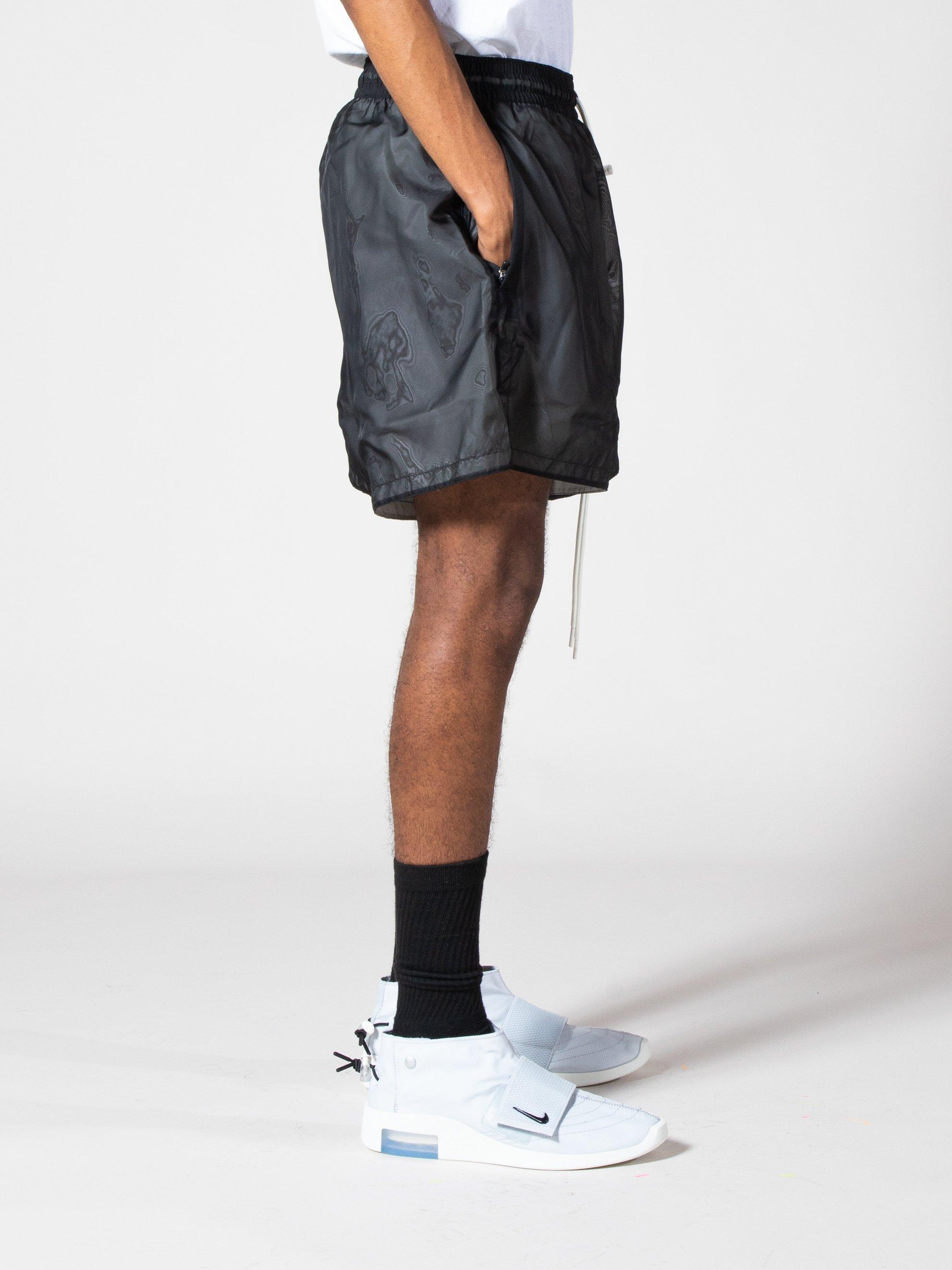 fear of god track shorts