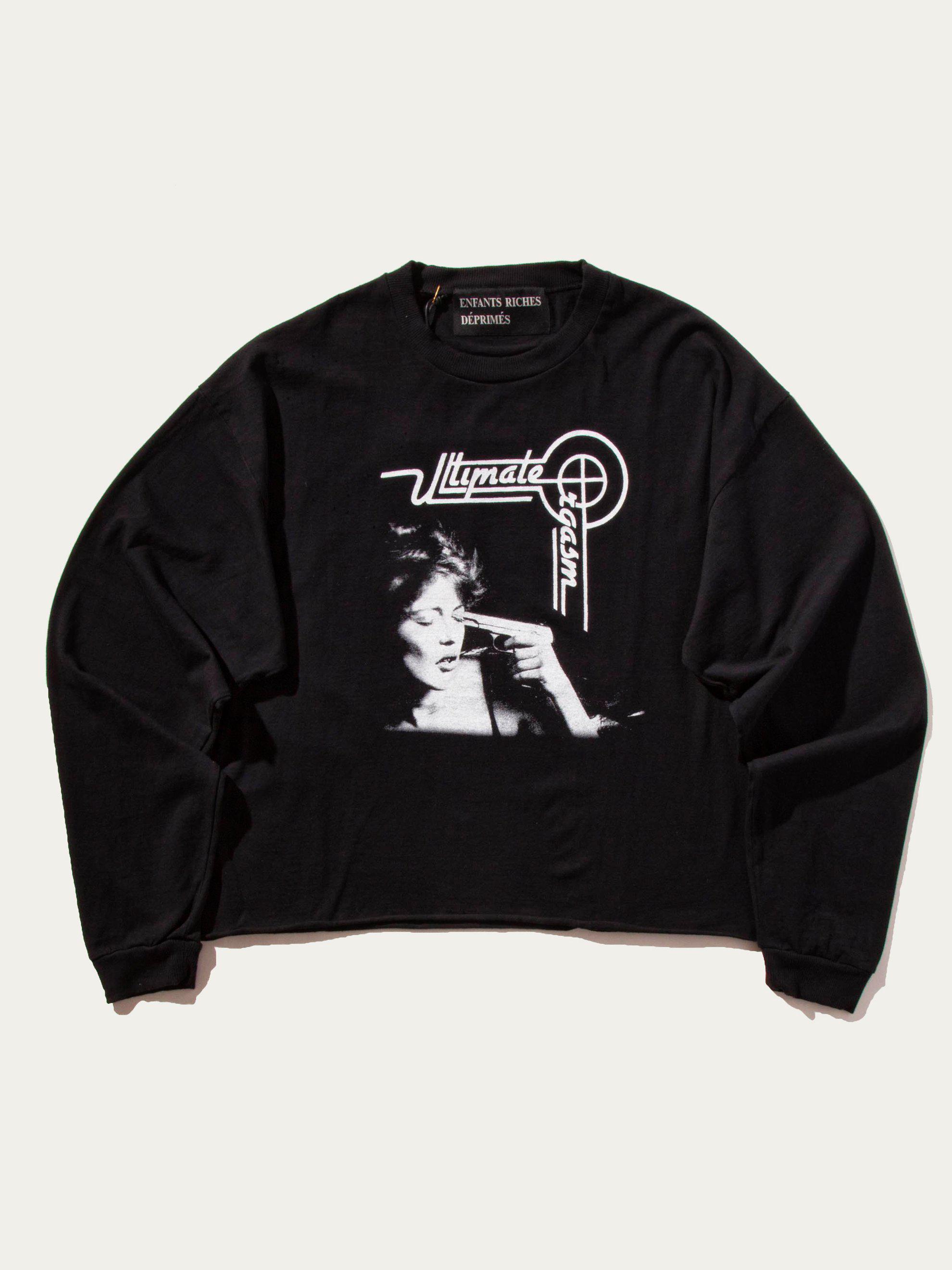 Enfants Riches Deprimes Black Ultimate Orgasam Long Sleeve Crew For Men Lyst Enfants Riches Deprimes Black Ultimate Orgasam Long Sleeve Crew For Men Lyst