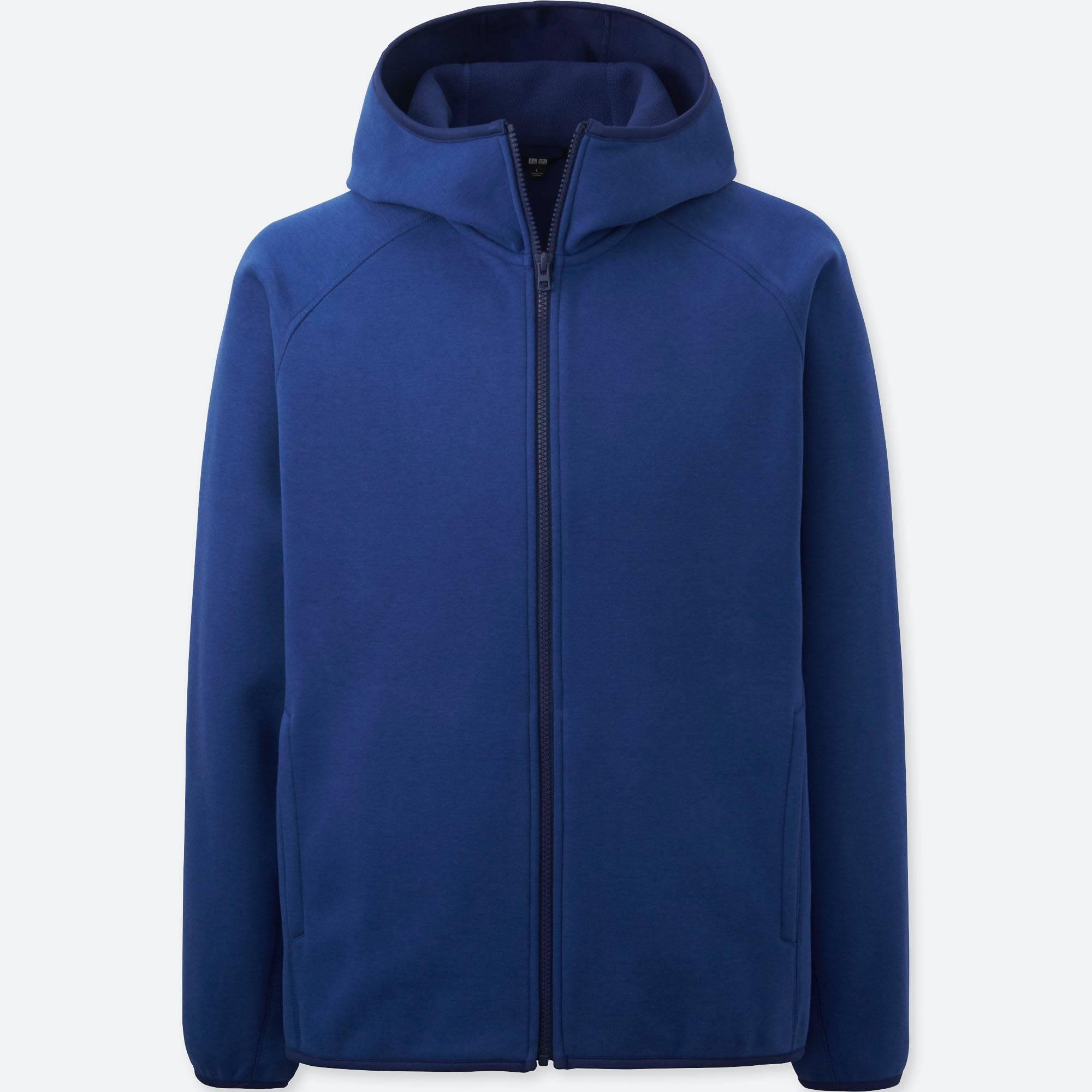 uniqlo overshirt jacket blue