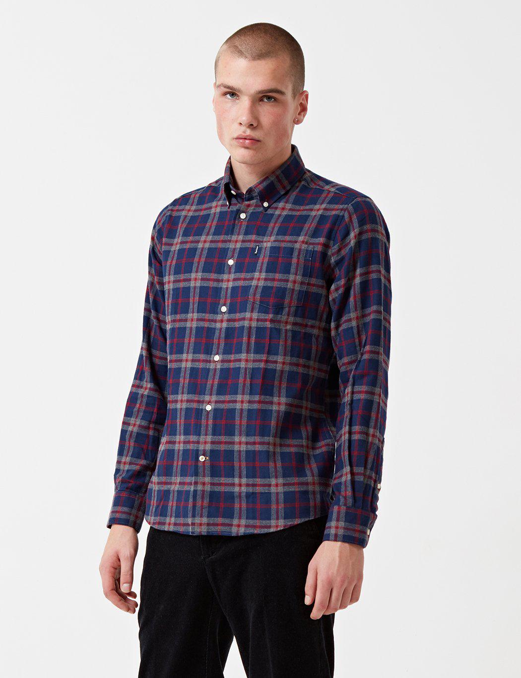 barbour shirts mens uk