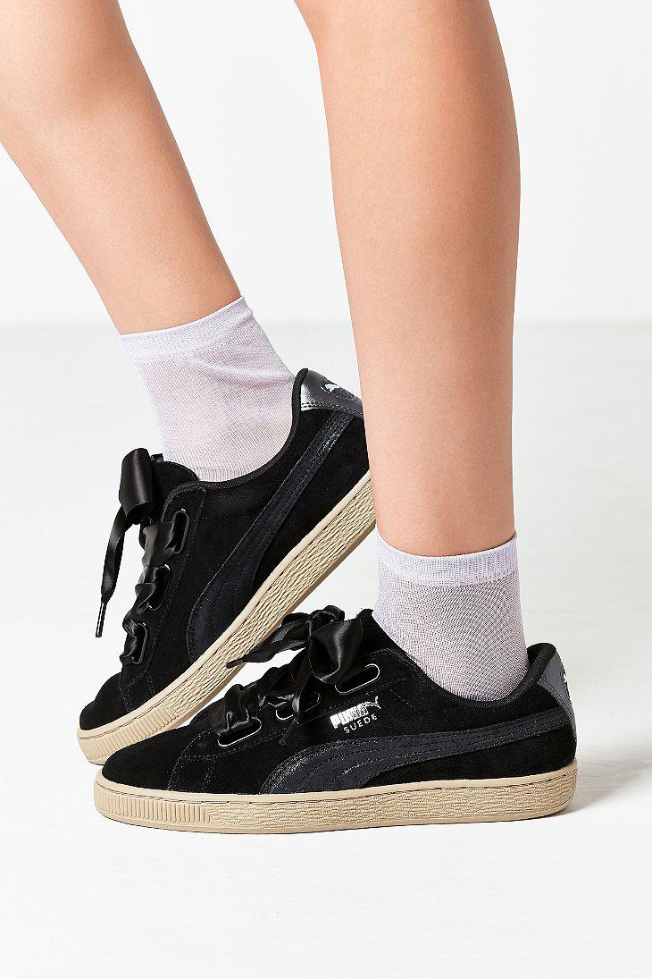 puma suede heart metallic safari puma suede heart metallic safari