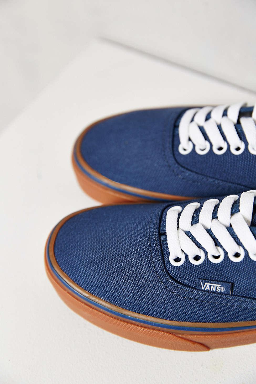 Lyst - Vans Authentic Gum Sole Sneaker in Blue for Men