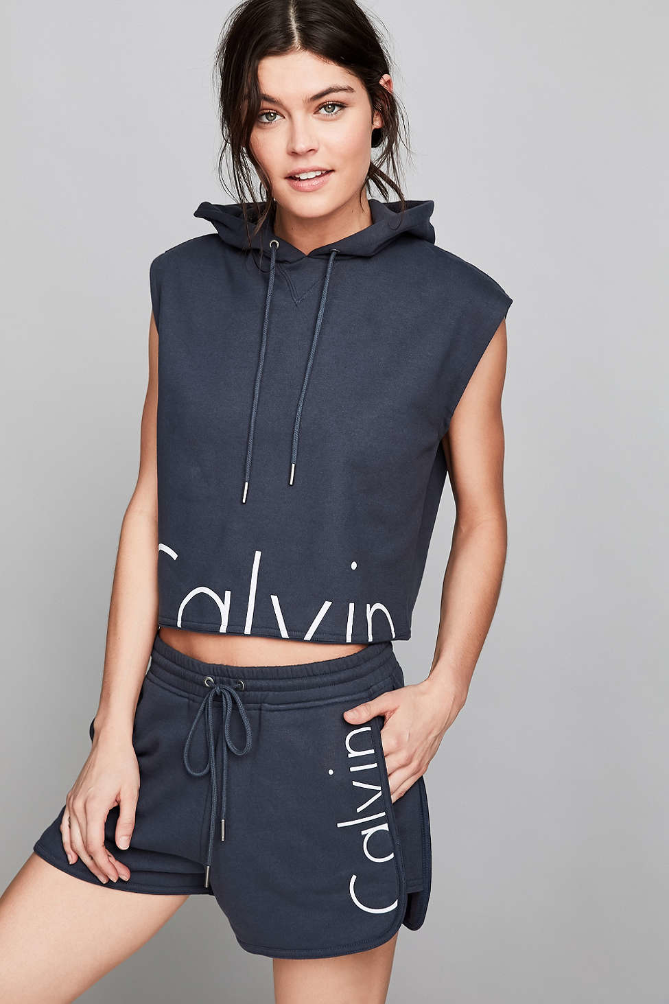 lyst calvin klein for uo capsule drawstring sweat lyst calvin klein for uo capsule drawstring sweat