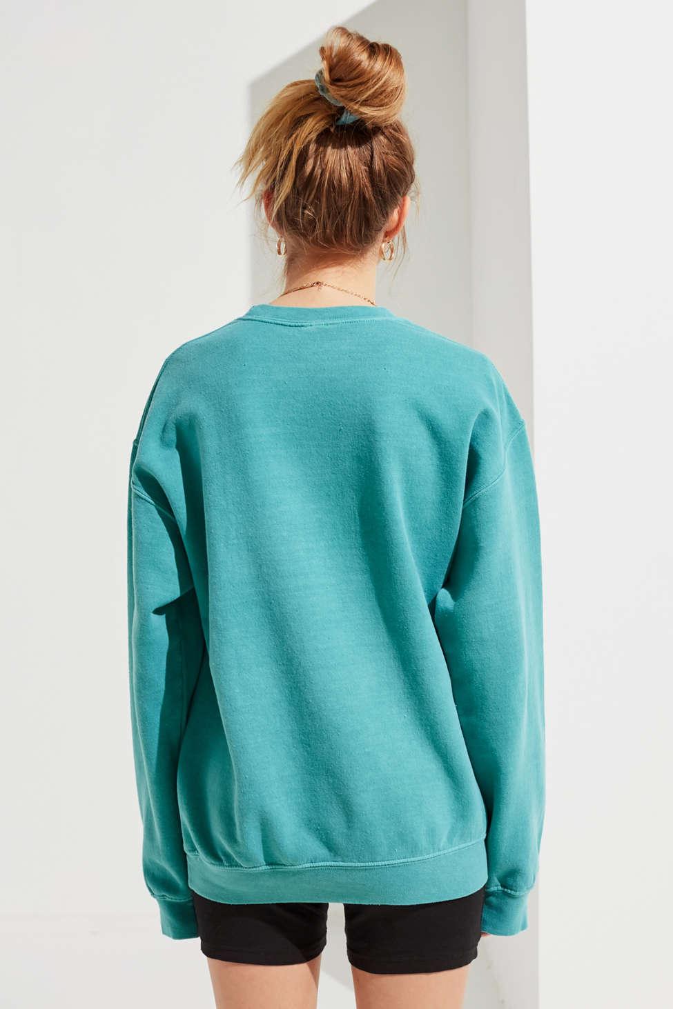 Lyst - Urban Outfitters Arizona Overdyed Crew-neck ...