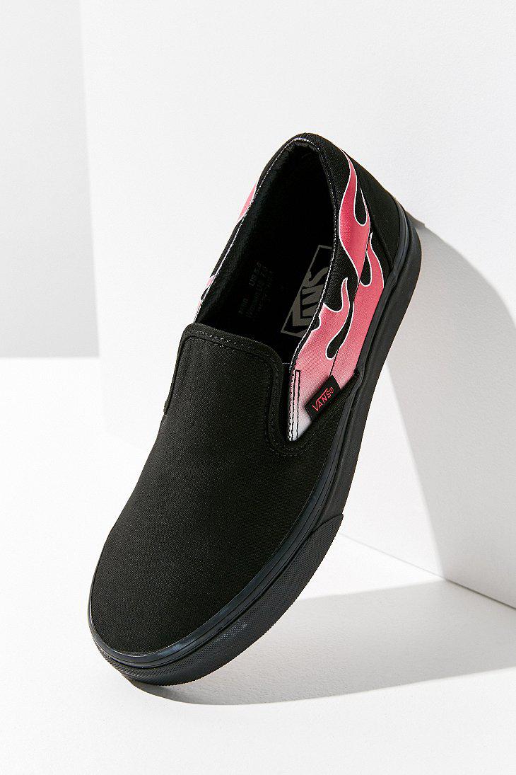 vans flame slip on pink vans flame slip on pink