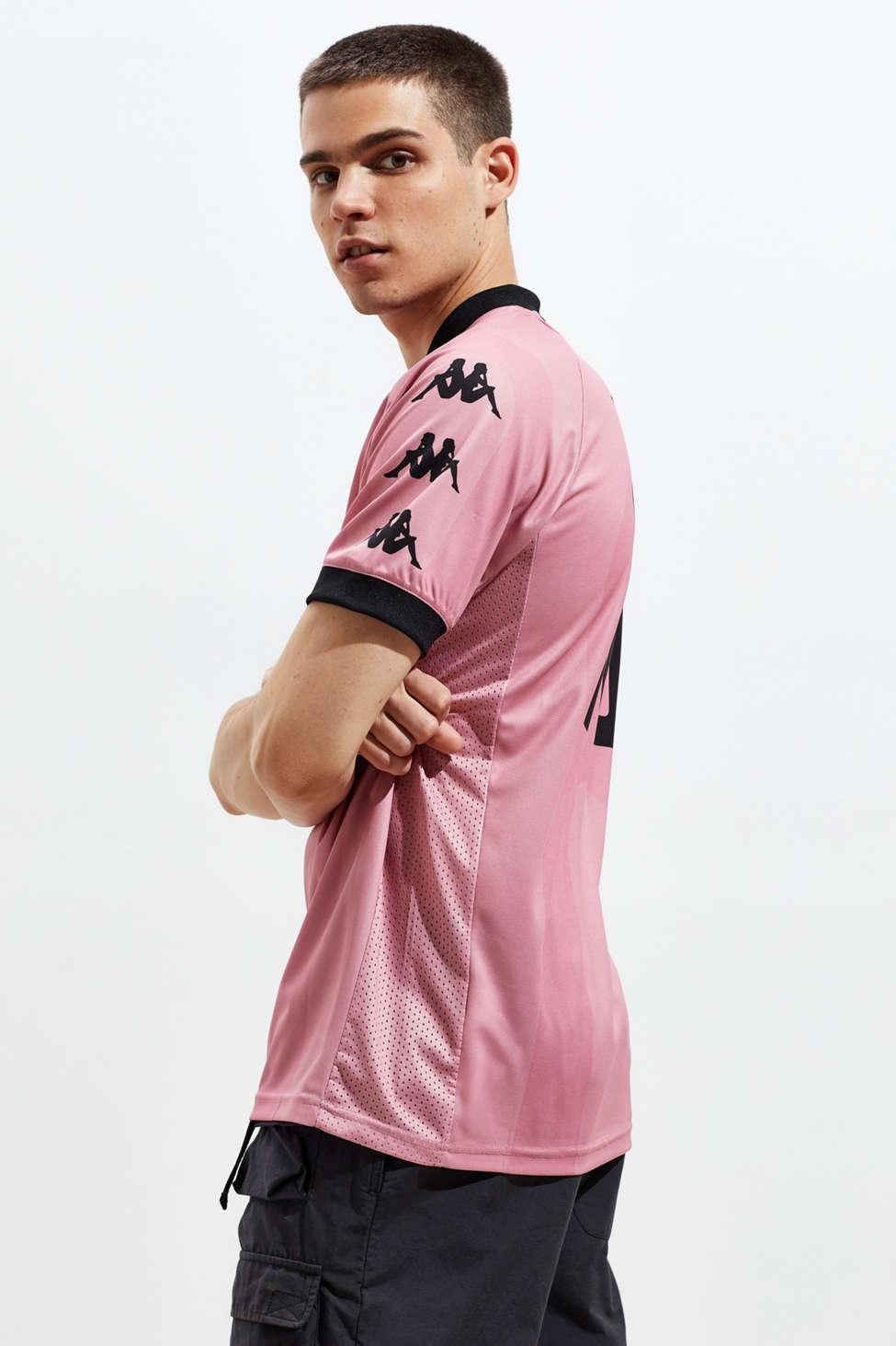 Kappa Authentic Tabe Soccer Jersey in Pink for Men - Lyst