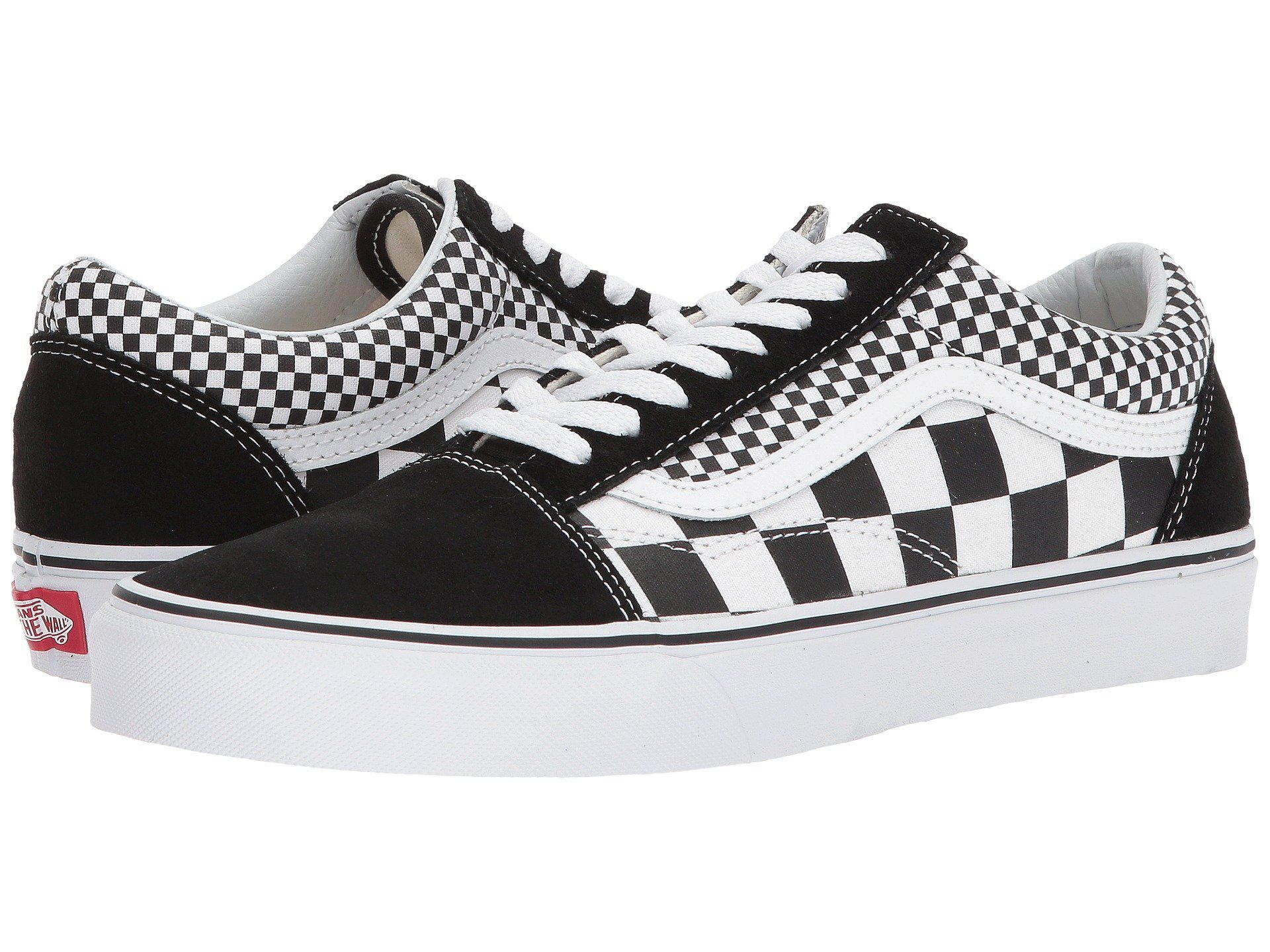 vans old skool mix checker vans old skool mix checker