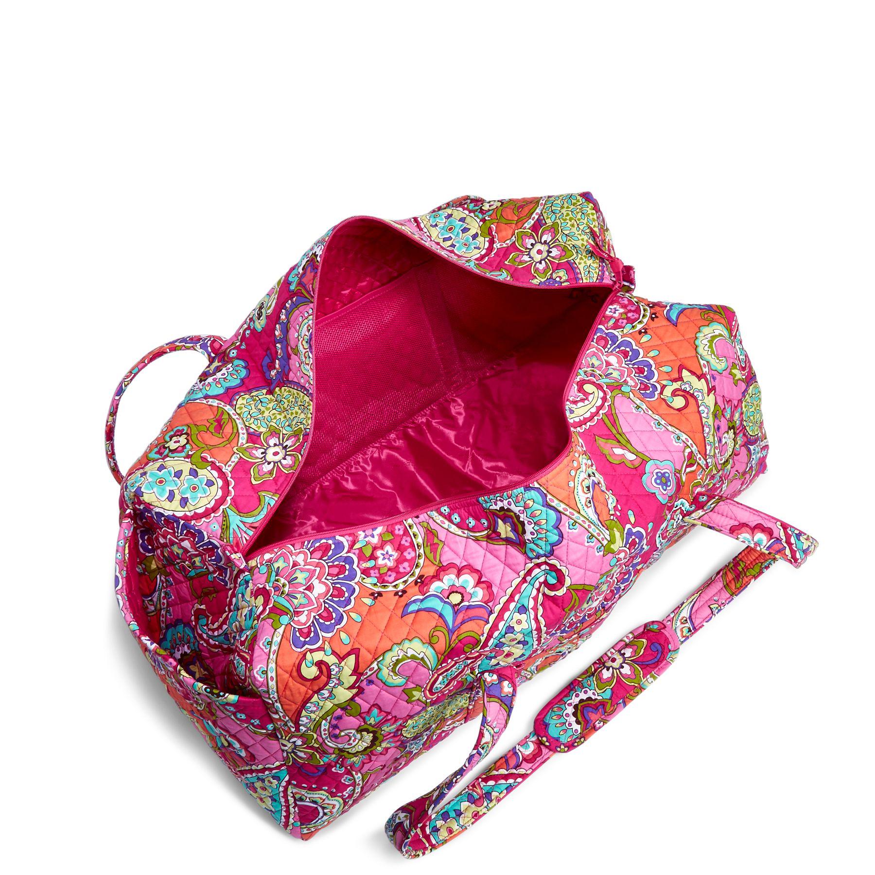 Vera Bradley Xl Duffel Travel Bag Tlmoda