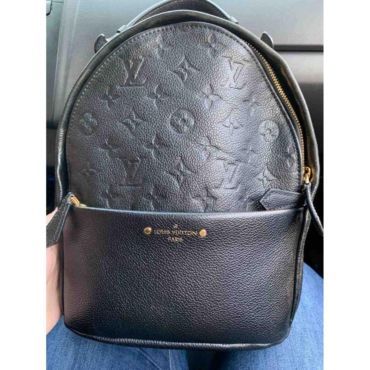 Louis Vuitton Sorbonne Backpack Black Leather in Black - Lyst