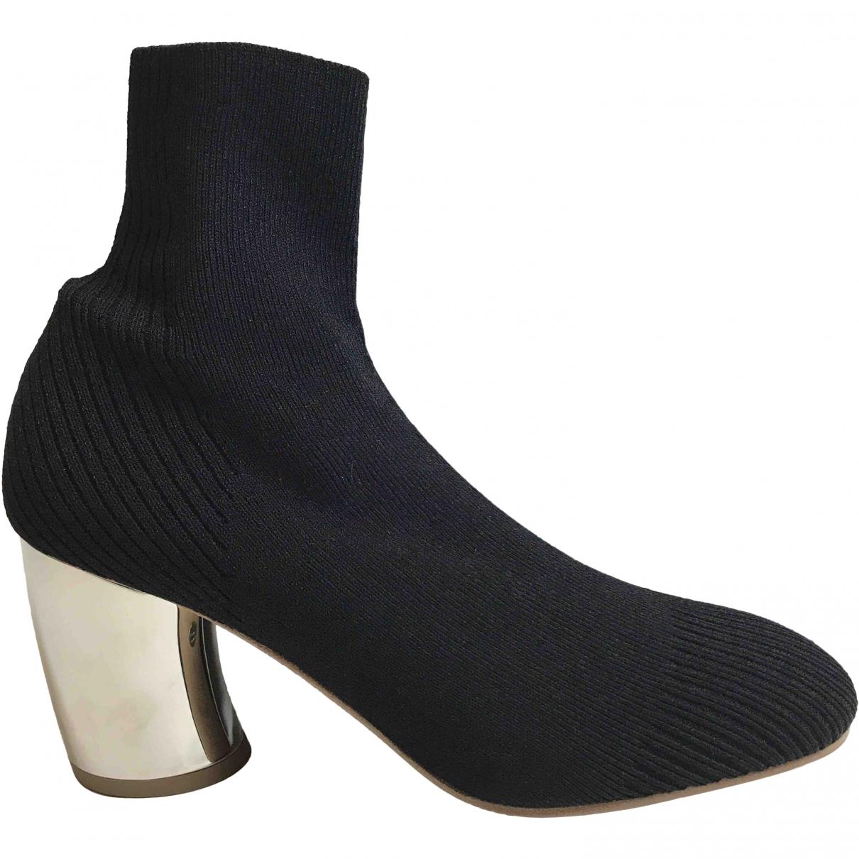 proenza schouler canvas ankle boots