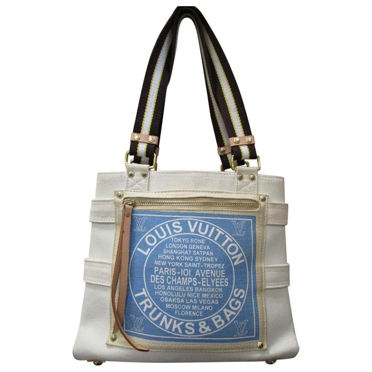 Lyst Louis Vuitton Ecru Cloth Handbag Louis Vuitton Women S Ecru Cloth Handbag