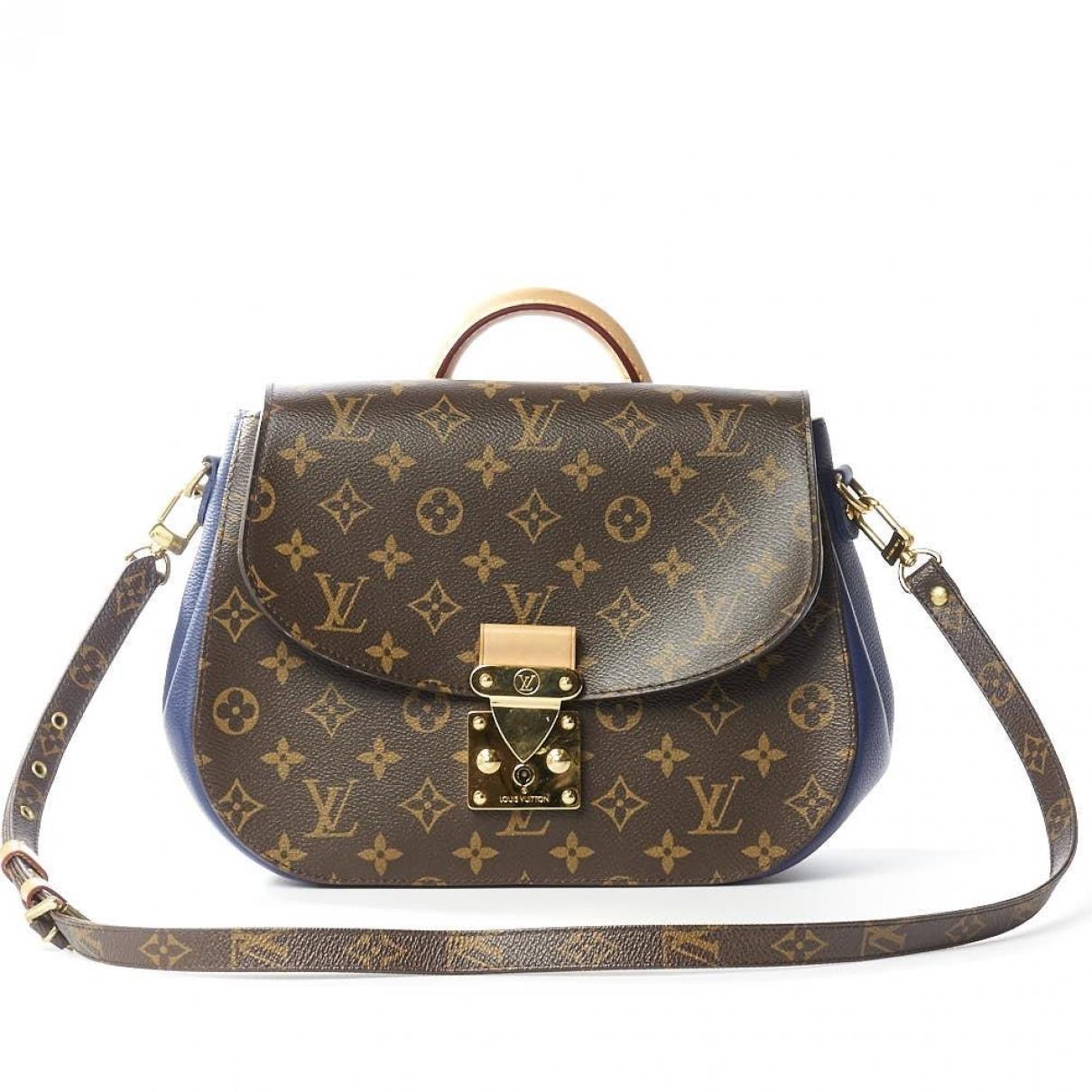 Louis Vuitton Pre-owned Eden Brown Synthetic Handbags in Brown - Lyst