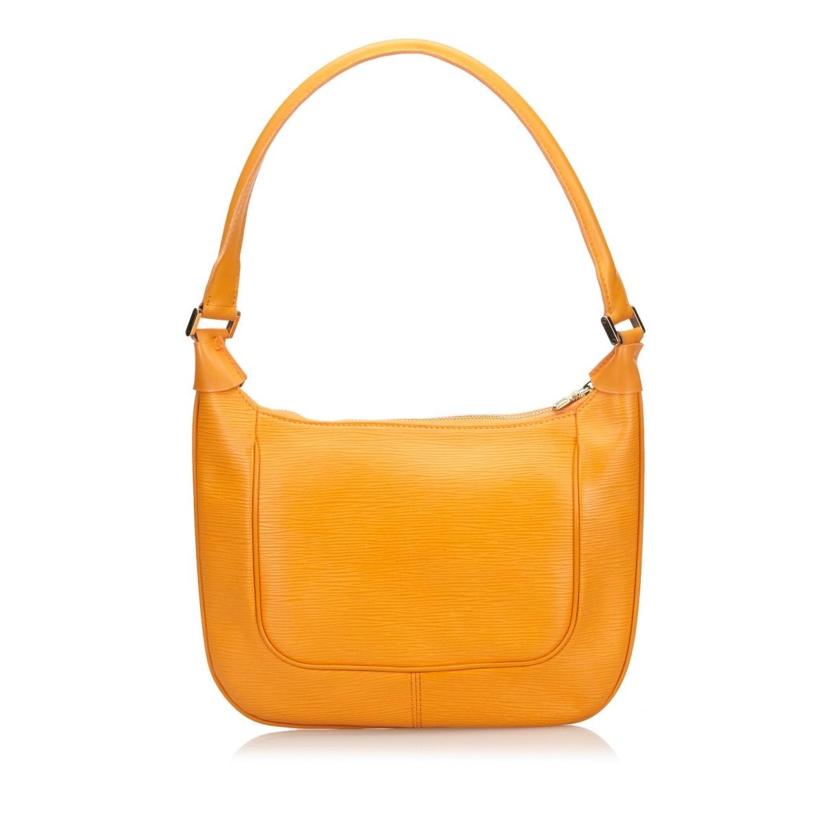 Louis Vuitton Orange Leather in Orange - Lyst