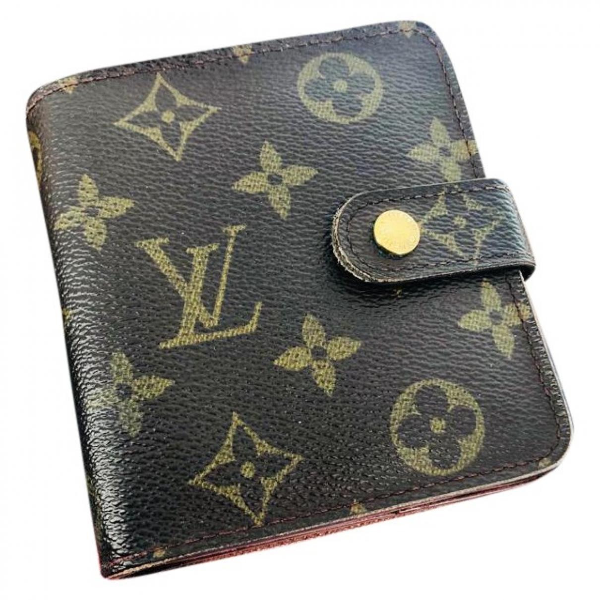 Louis Vuitton Brown Cloth Purses, Wallets & Cases in Brown - Lyst
