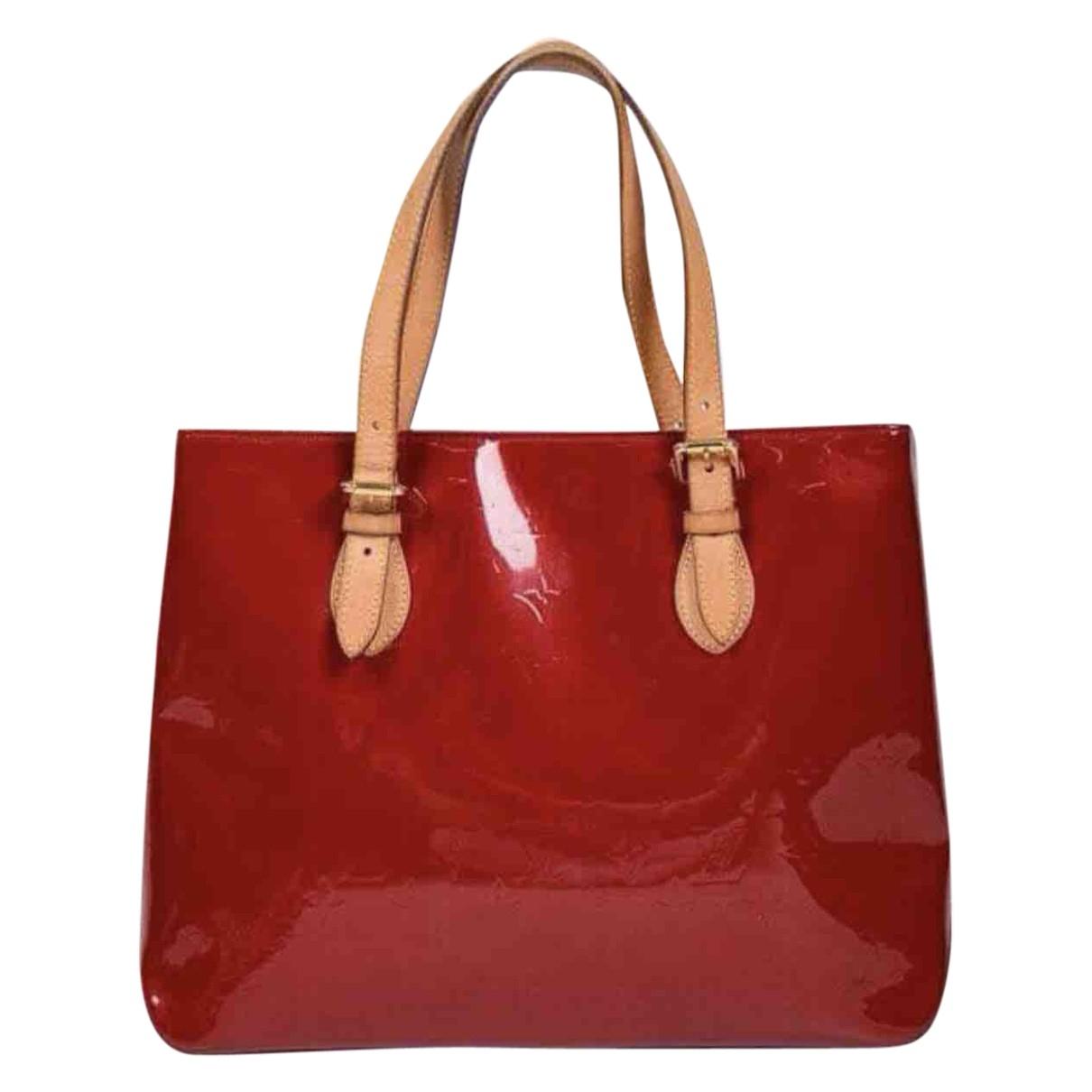 louis vuitton red patent
