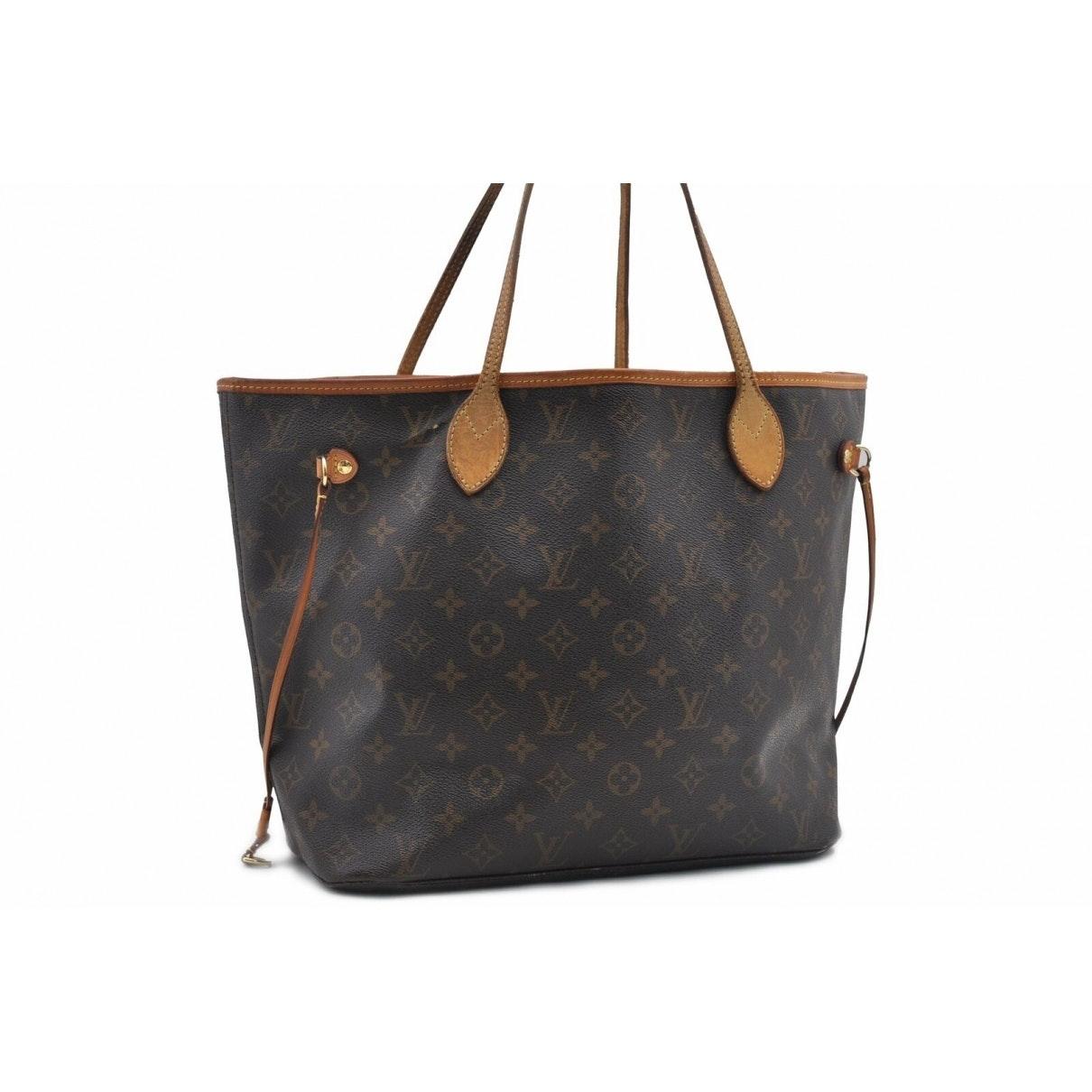 Louis Vuitton Neverfull Brown Cloth in Brown - Save 11% - Lyst