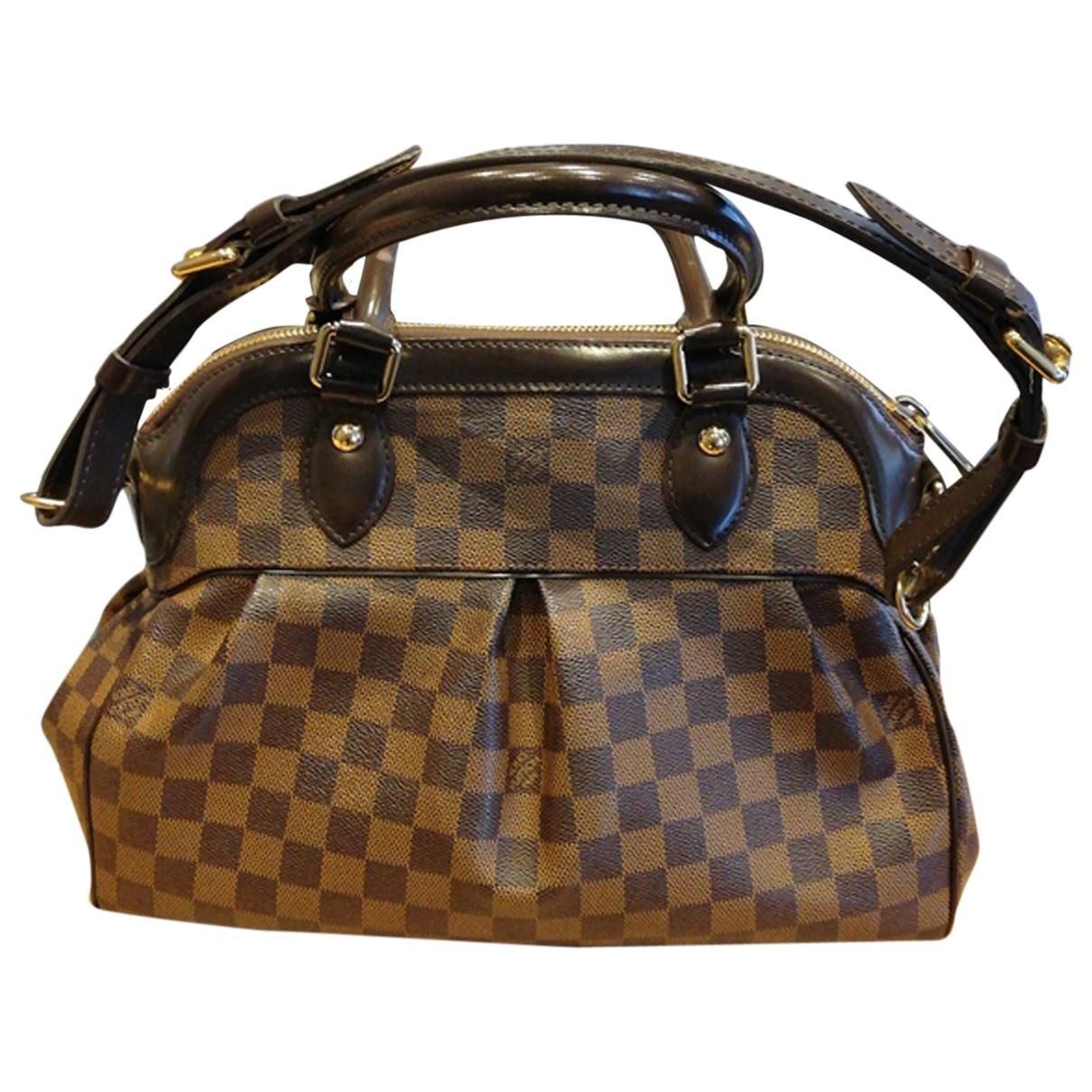 Lyst - Louis Vuitton Pre-owned Trevi Multicolour Leather Handbags in Black