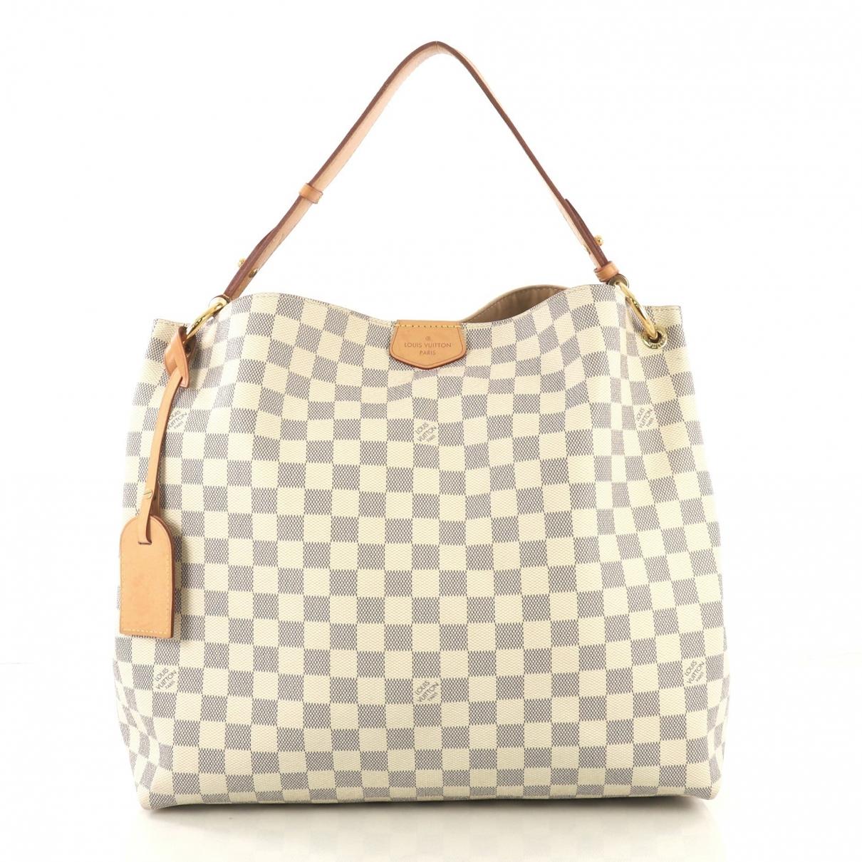 Louis Vuitton Pre-owned Graceful Brown Cloth Handbags in Brown - Lyst