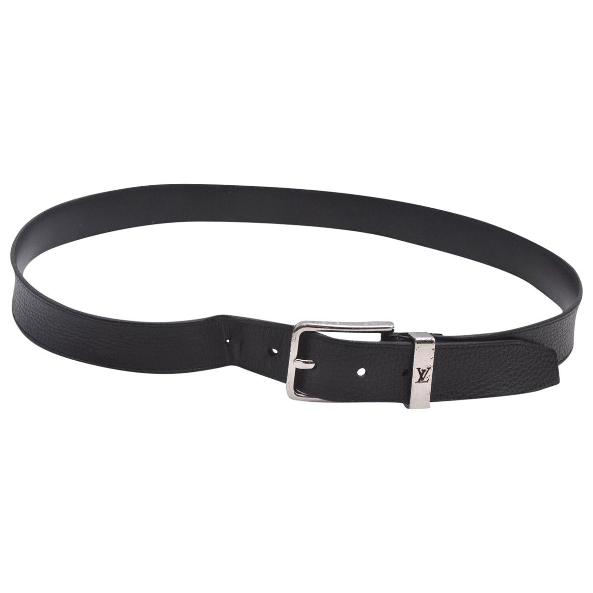 Louis Vuitton Black Chain Belt - Lyst