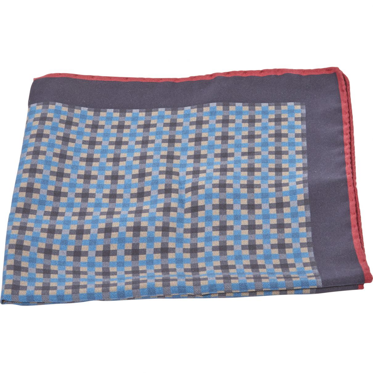 Louis Vuitton Pre-owned Silk Scarf in Blue - Lyst