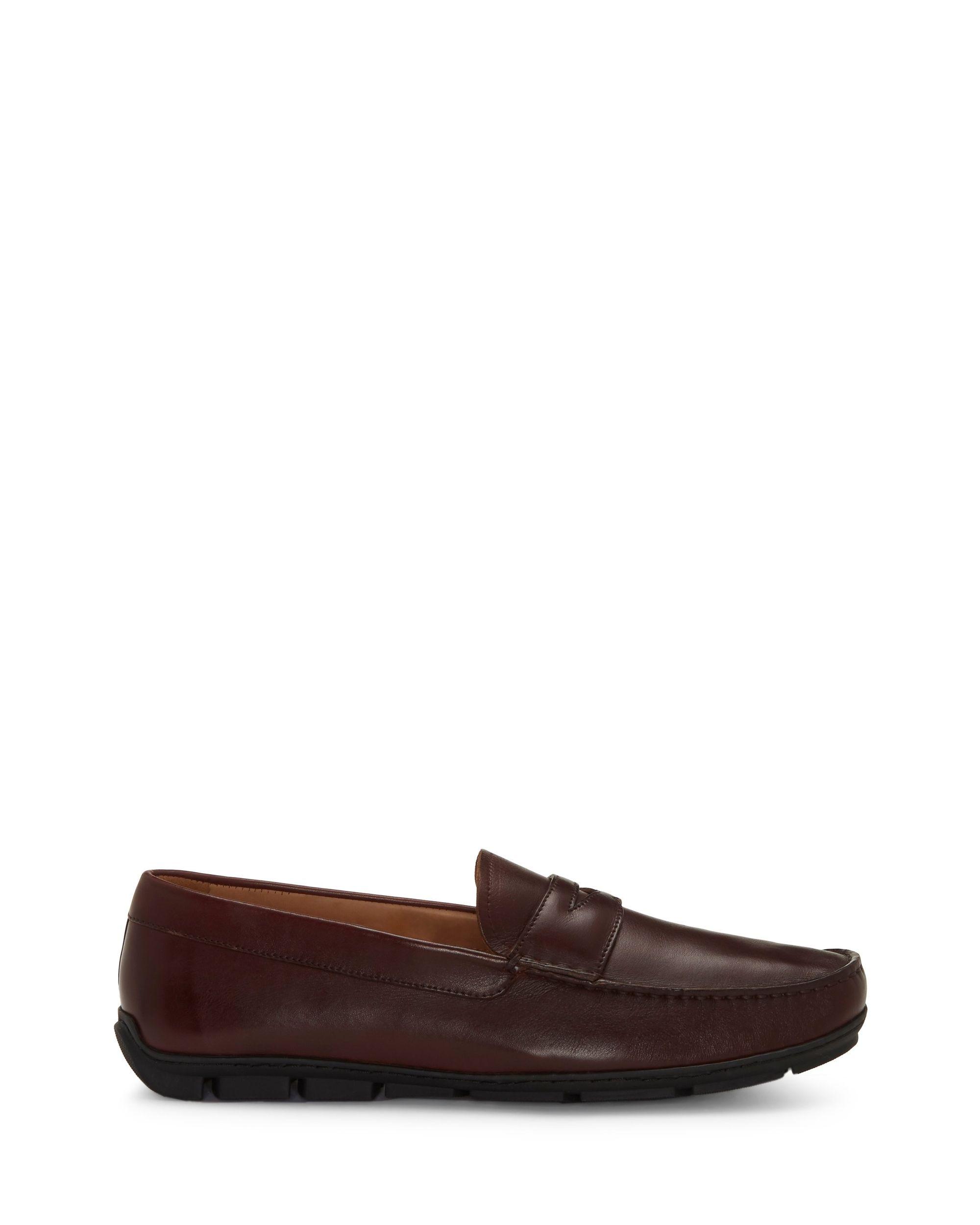 vince comrade leather penny loafer