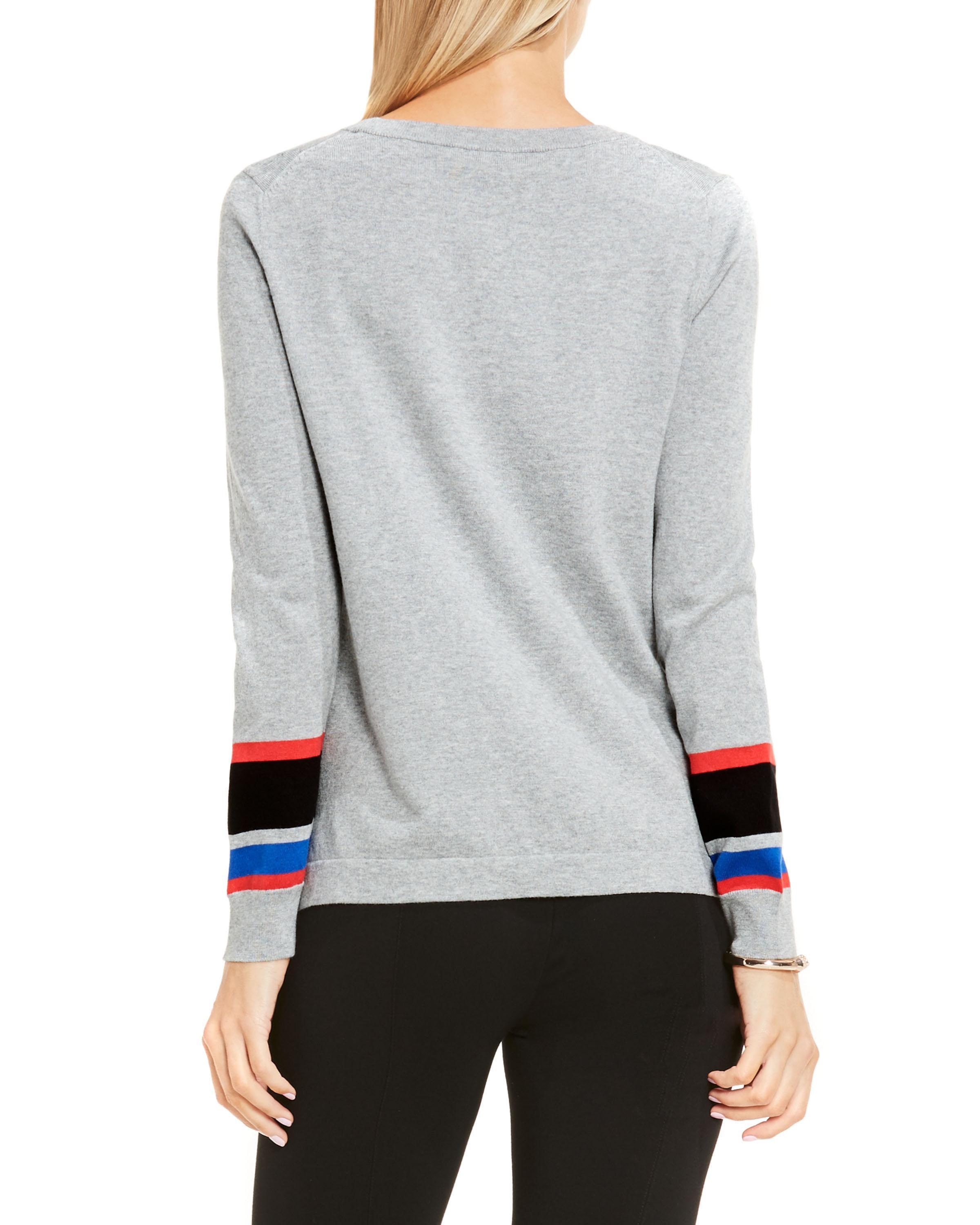 vince camuto gray sweater
