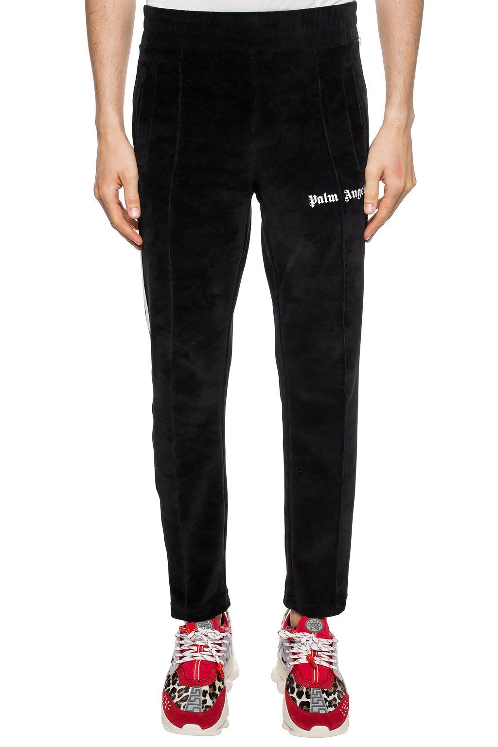 Palm Angels Side-stripe Sweatpants in Black for Men - Lyst
