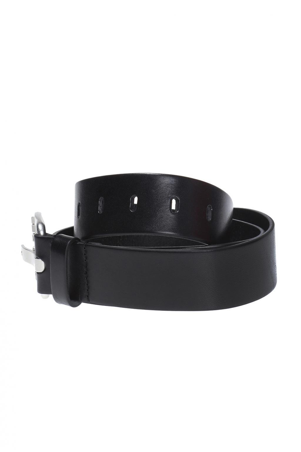 diesel belt leather