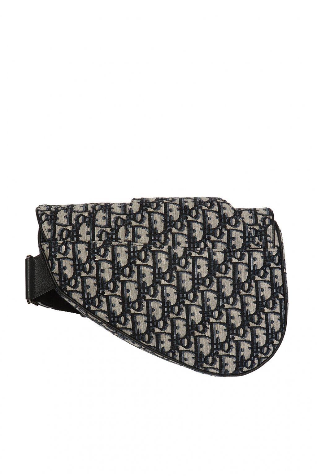 Dior Mens Saddle Bag Grey Literacy Basics