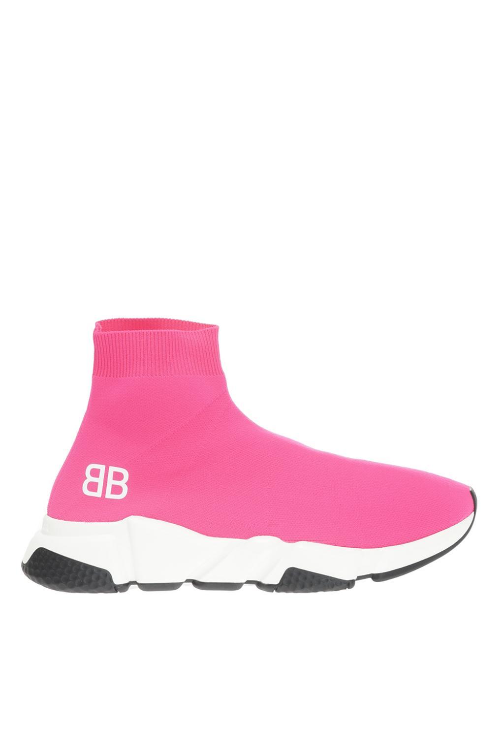 pink balenciaga sock sneakers