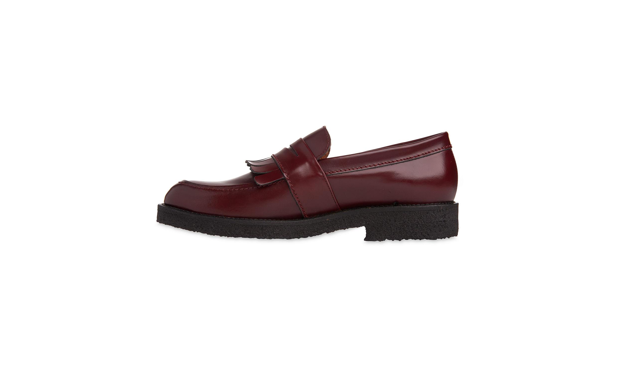 Lyst - Whistles Kalo Fringe Loafer in Purple Gallery