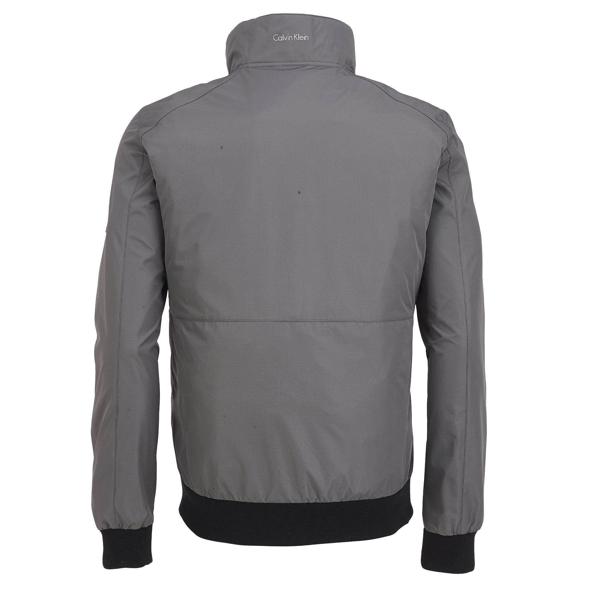 Lyst Wilsons Leather Famous Maker Nylon Er Jacket In Gray For Men Gallery Previously Sold At Wilsons Leather