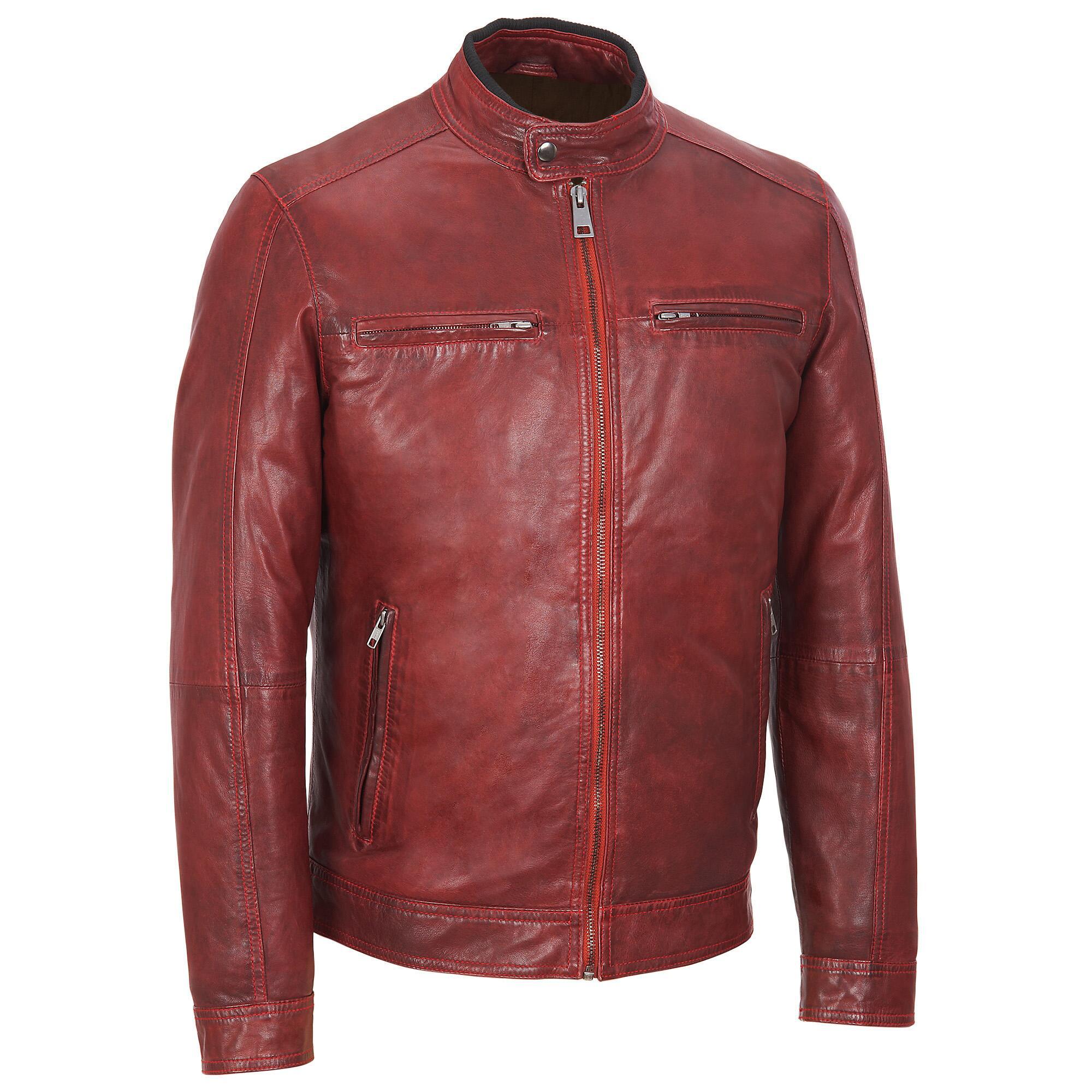 Lyst Wilsons Leather Black Rivet Distressed Cycle