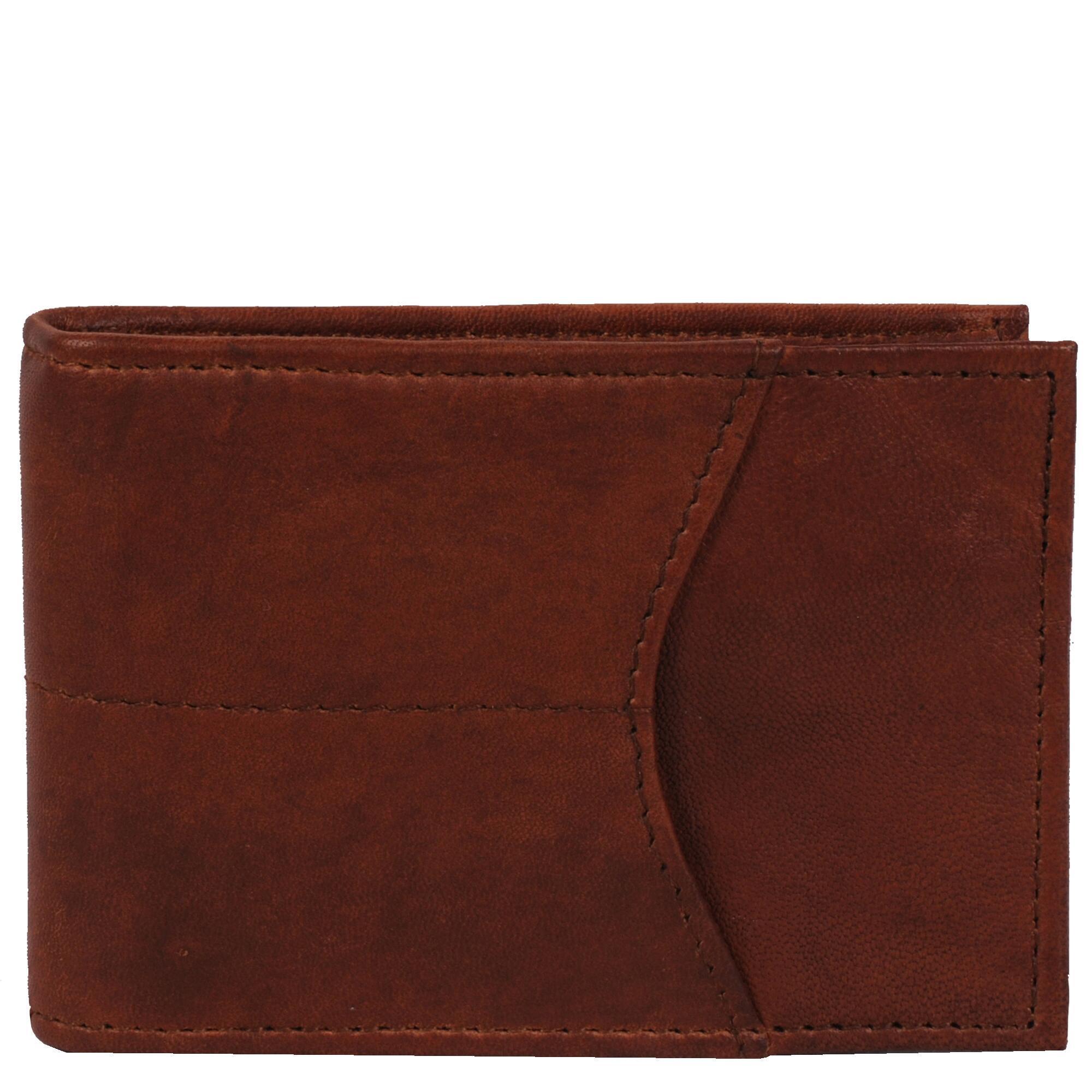Lyst - Wilsons Leather Marc New York Rfid Washed Front Pocket Leather Wallet in Brown for Men