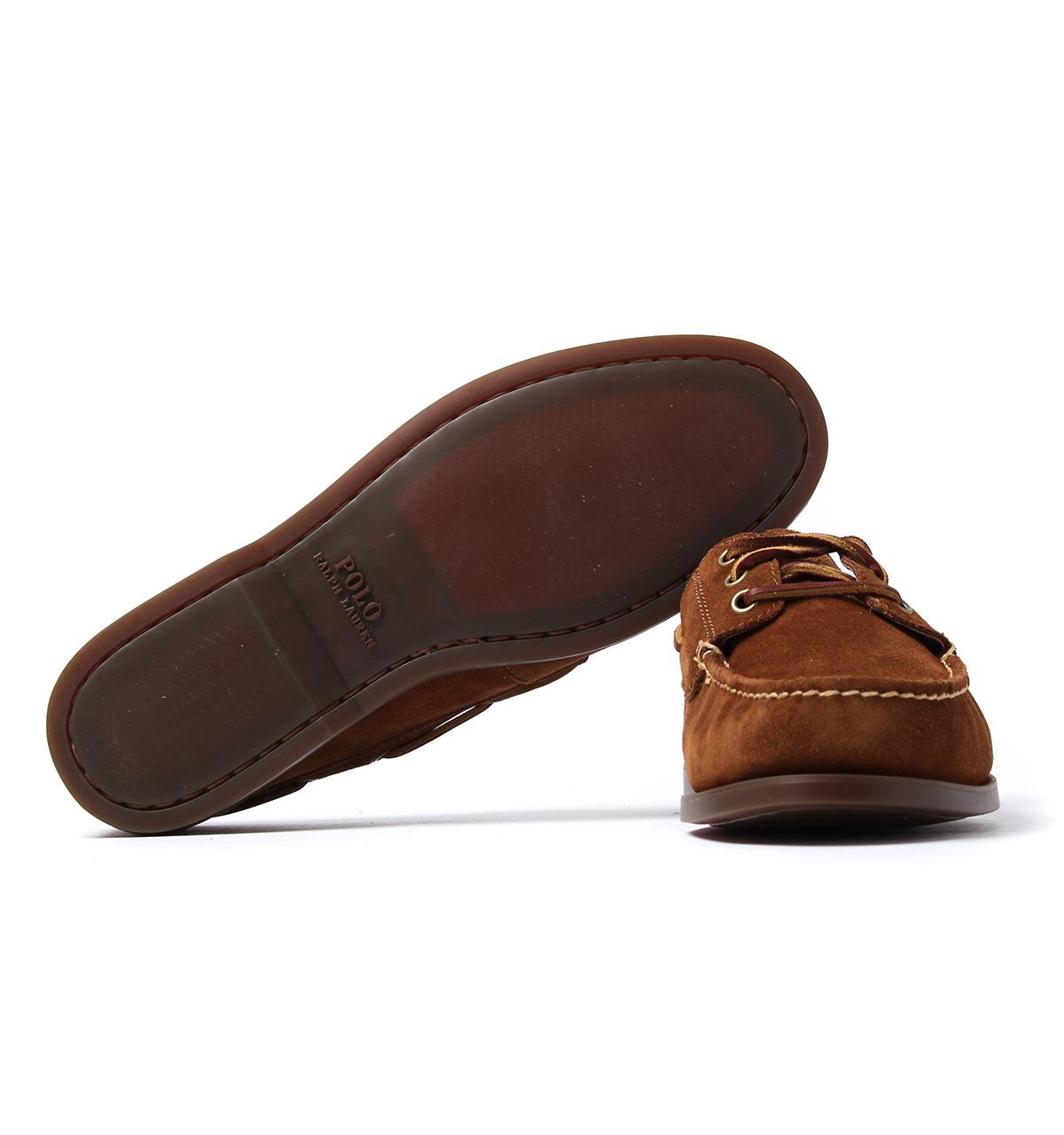 Lyst - Polo ralph lauren Bienne Ii New Snuff Boat Shoes in Brown for Men Gallery