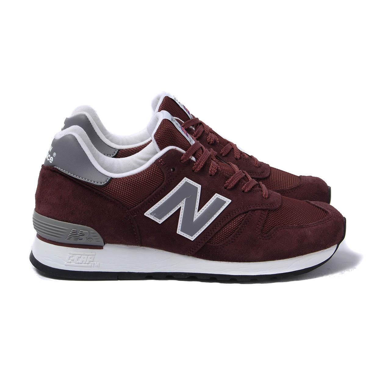 Lyst - New Balance 670 Made In England Burgundy Trainers for Men