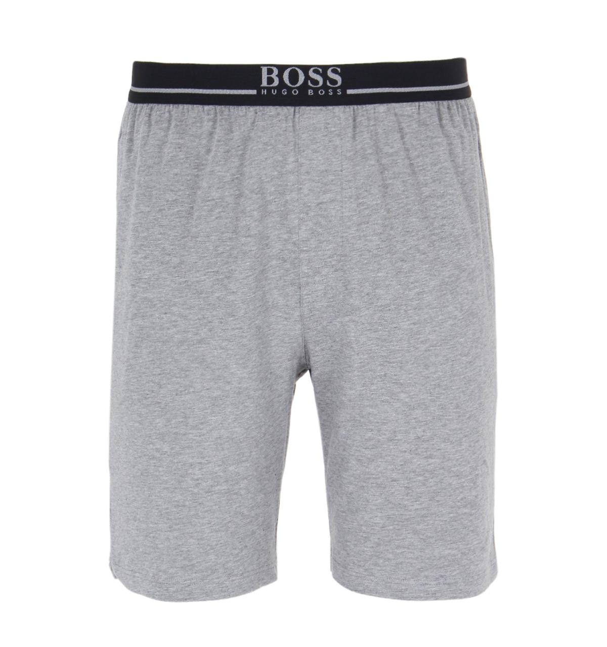 Boss by hugo boss Mix & Match Grey Marl Lounge Shorts in Gray for Men