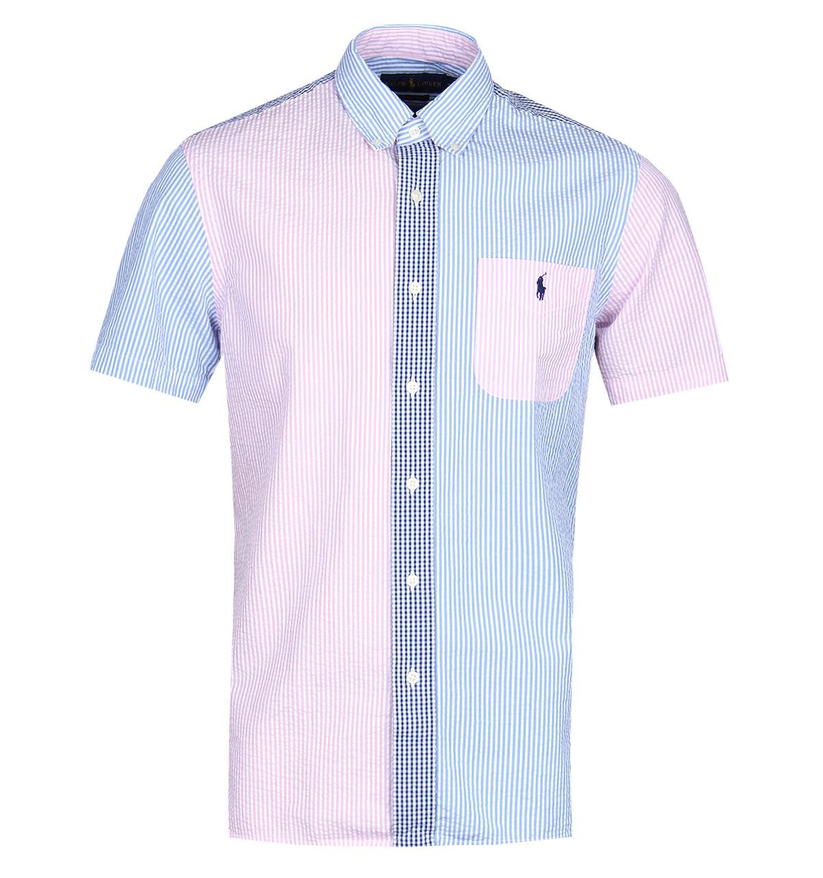 polo button down short sleeve shirts