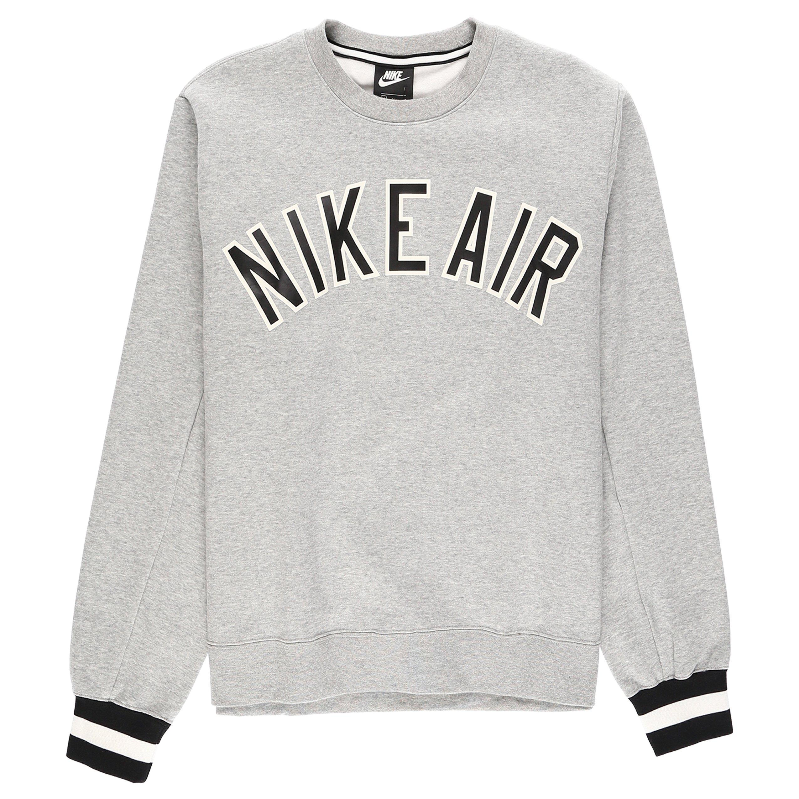 Nike Air Crewneck Sweatshirt in Gray for Men - Lyst