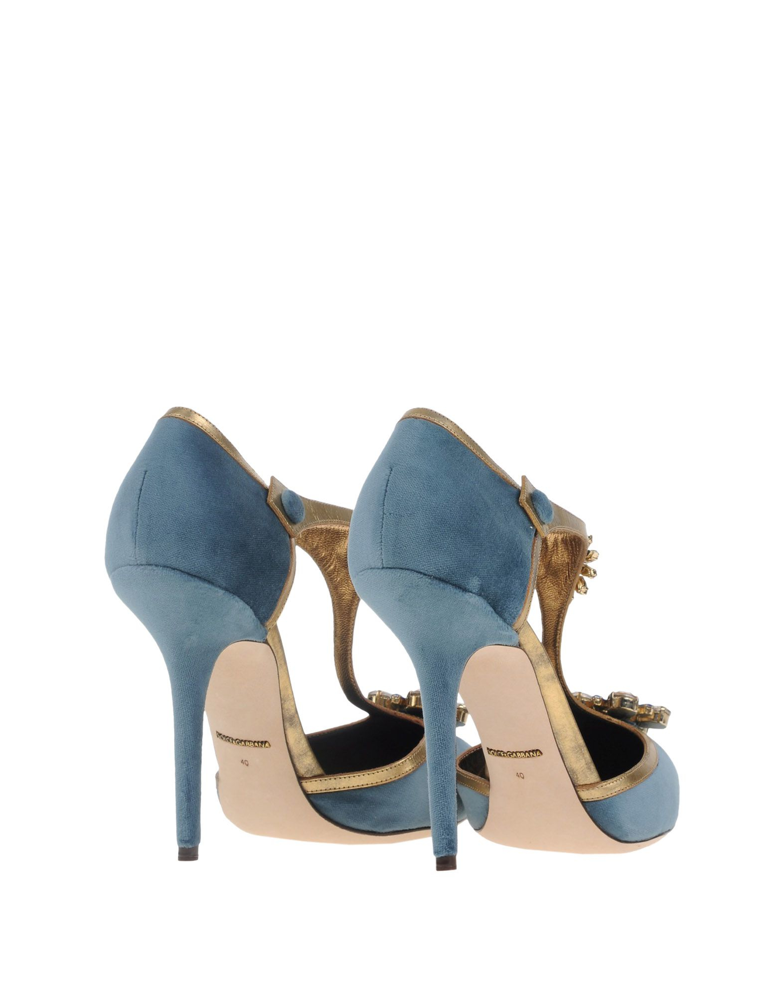 Lyst - Dolce & Gabbana Pump in Blue