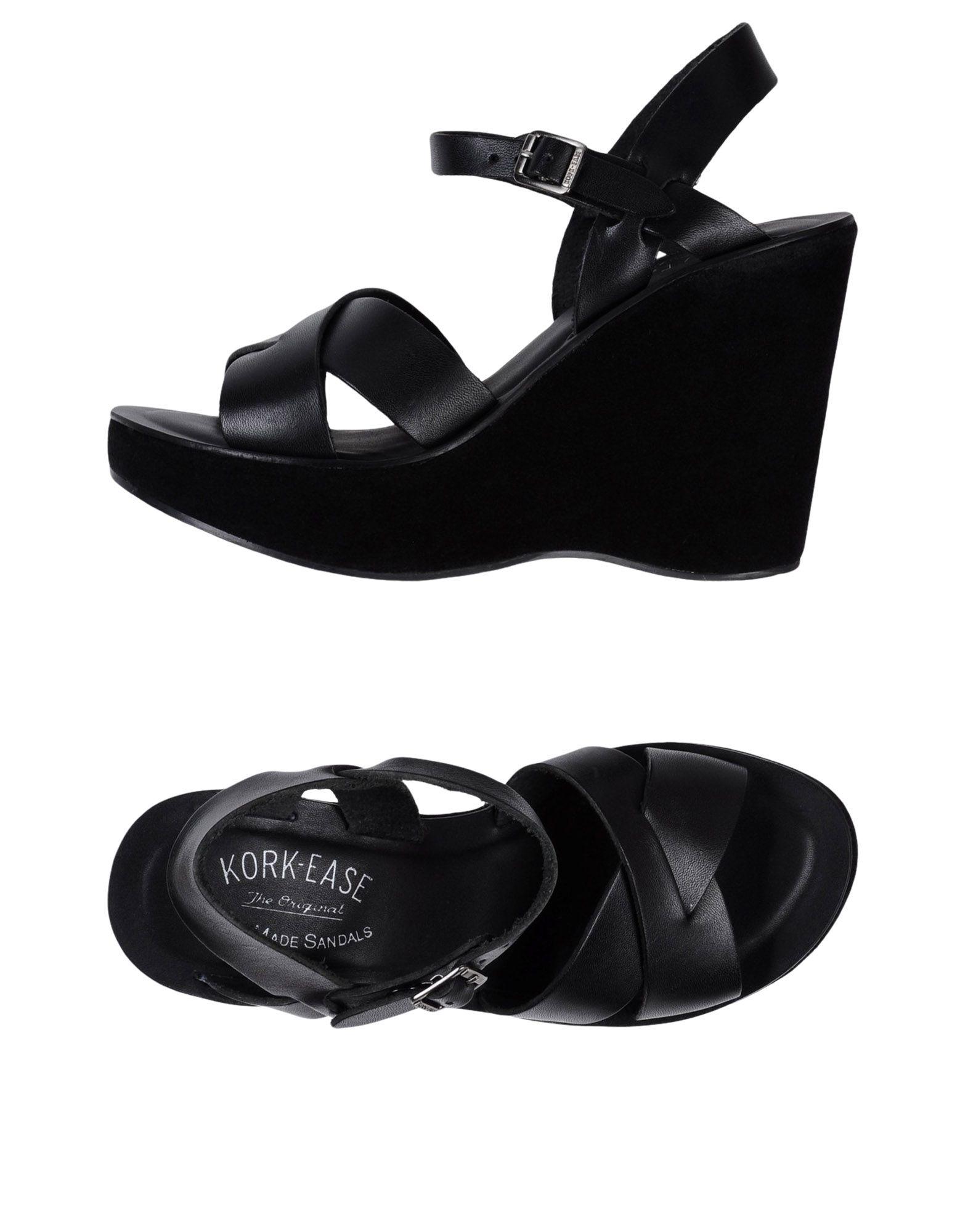 Kork-ease Sandals in Black | Lyst