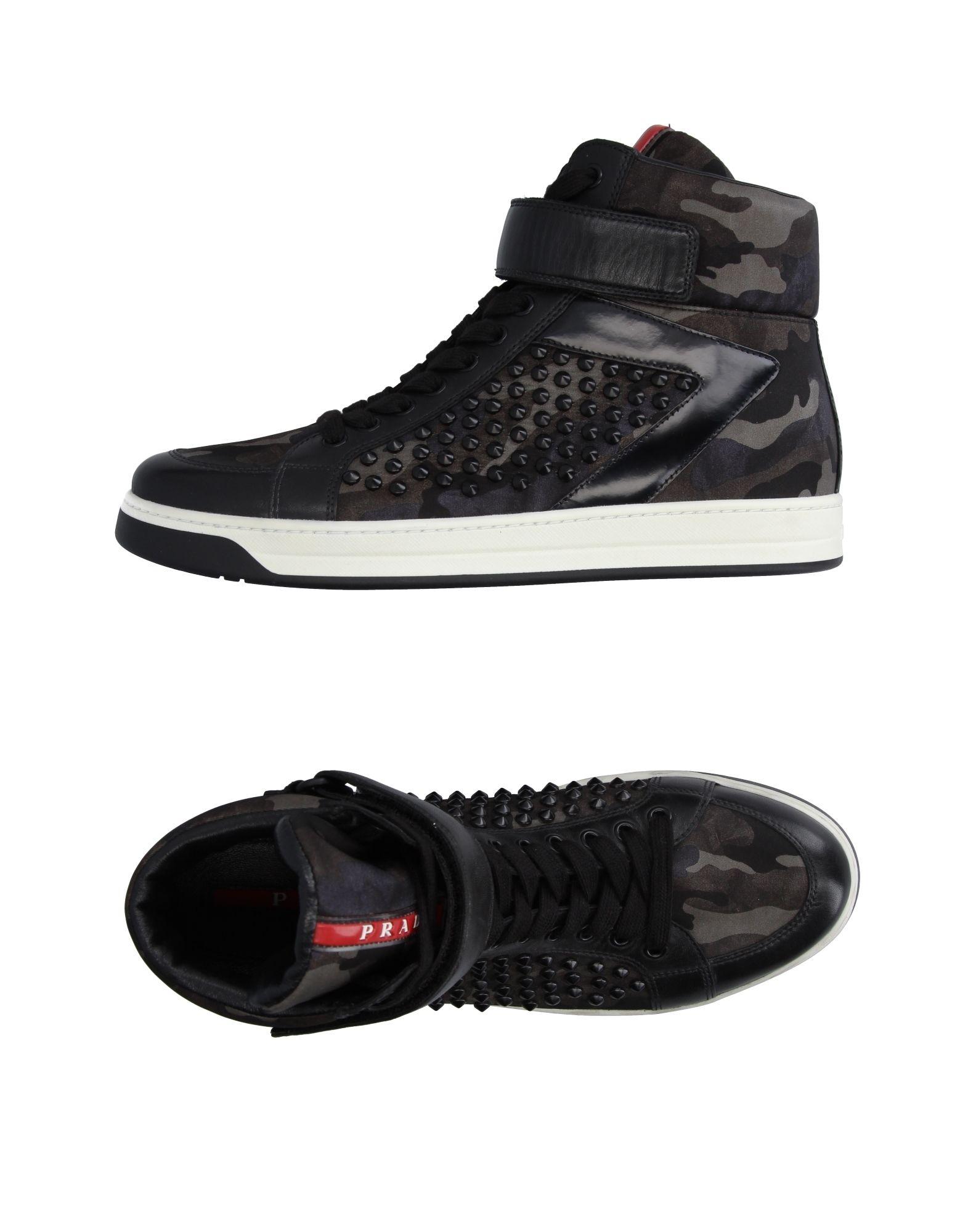 Prada High-tops & Sneakers in Black | Lyst