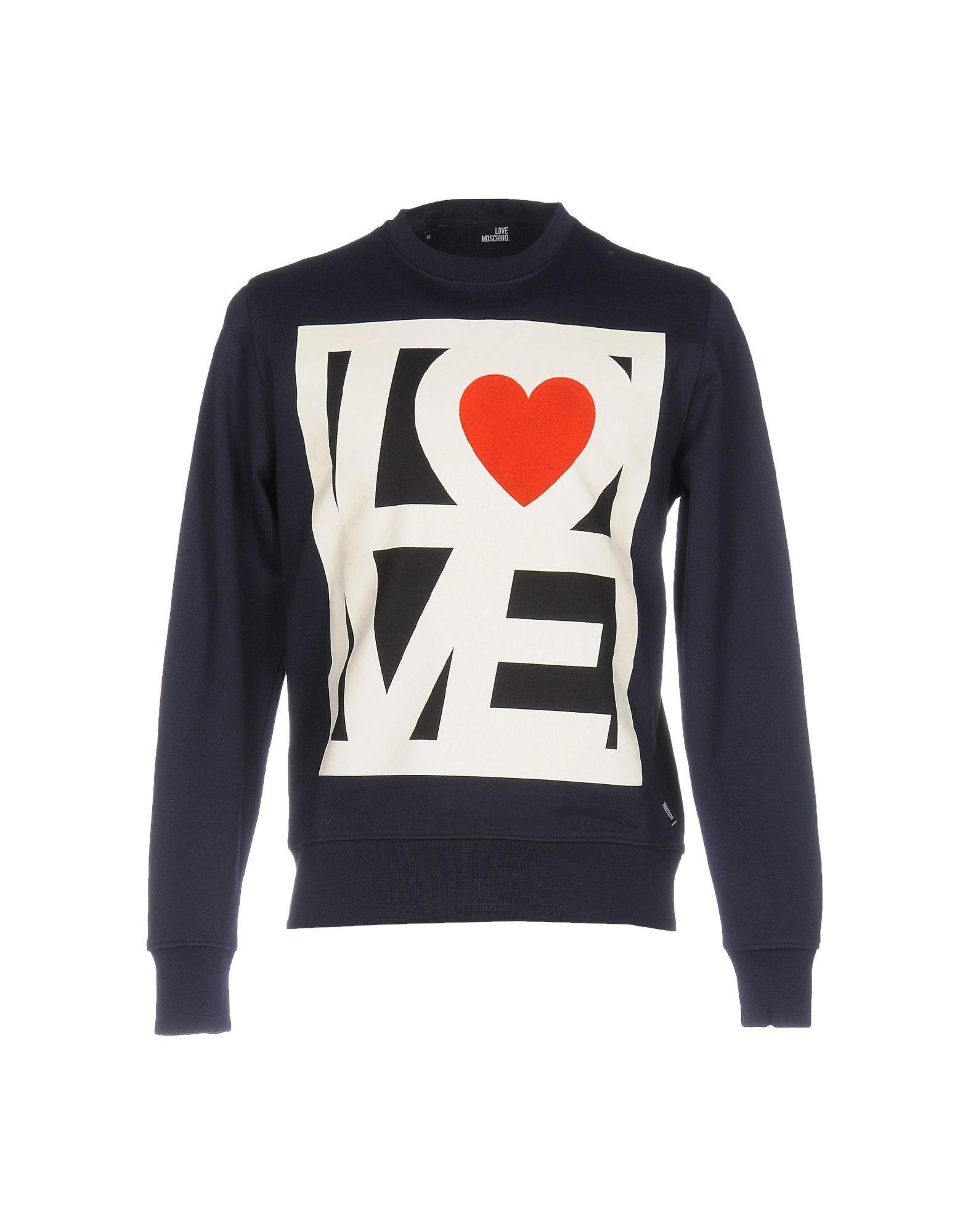 moschino mens sweatshirt