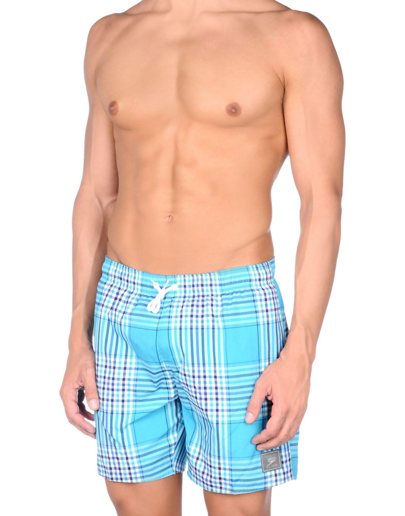 Lyst - Speedo Swim Trunks in Blue for Men