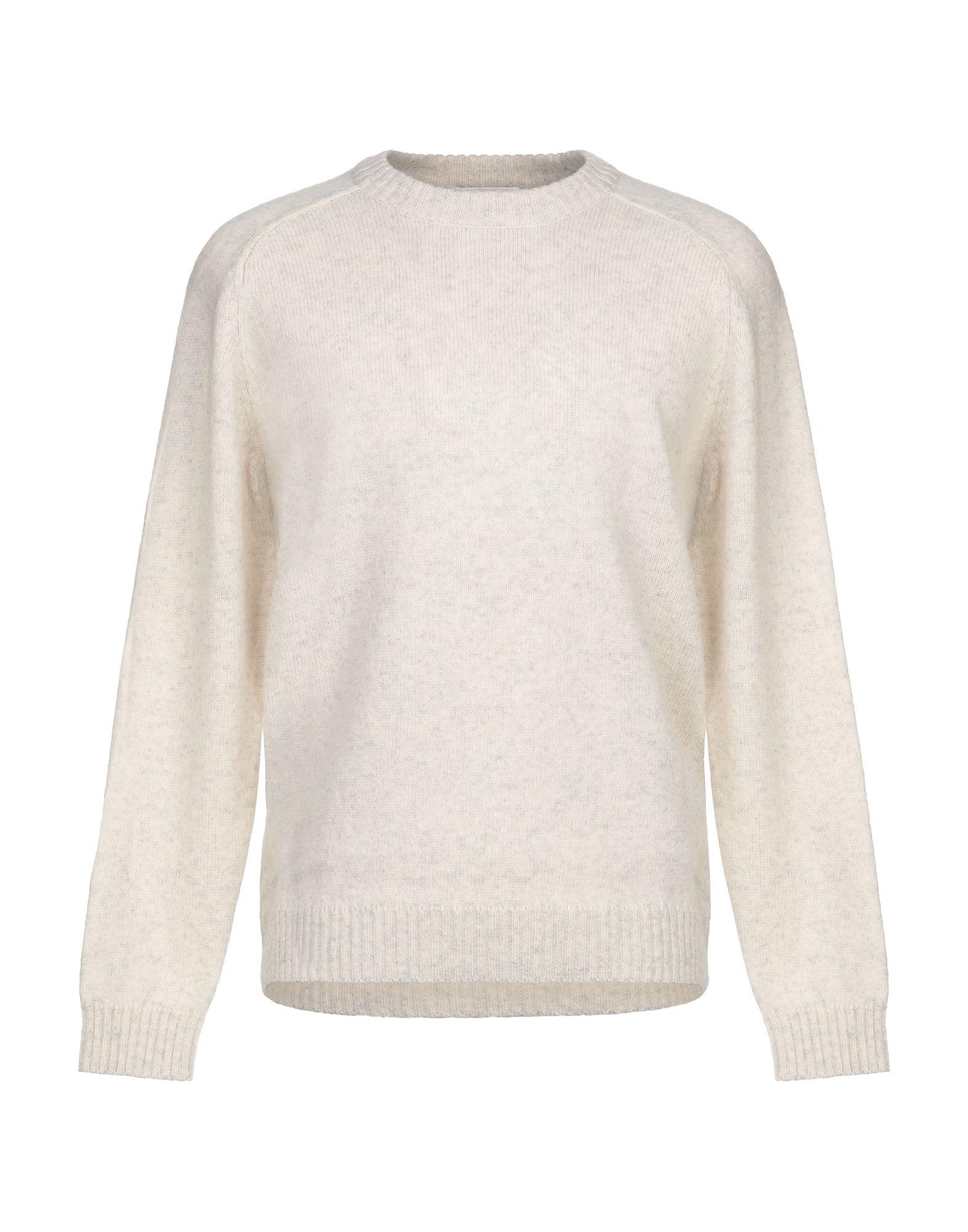 SELECTED Wool Sweater in Ivory (White) for Men - Lyst