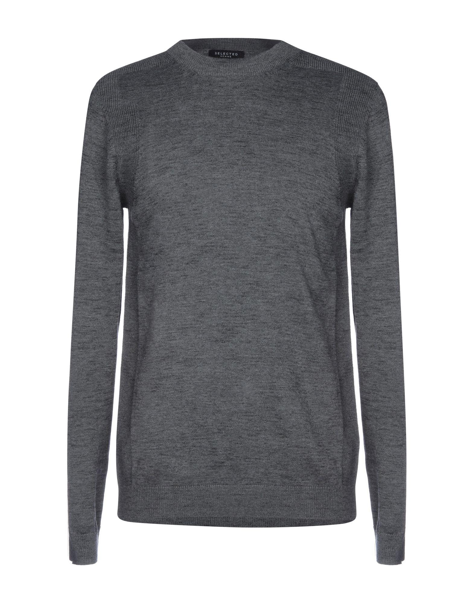 Lyst - SELECTED Jumper in Gray for Men
