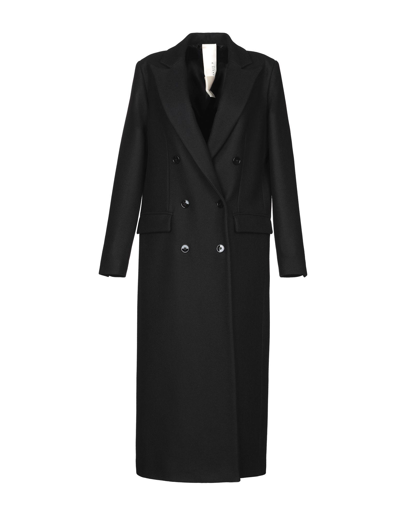 Annie P Coat in Black - Lyst