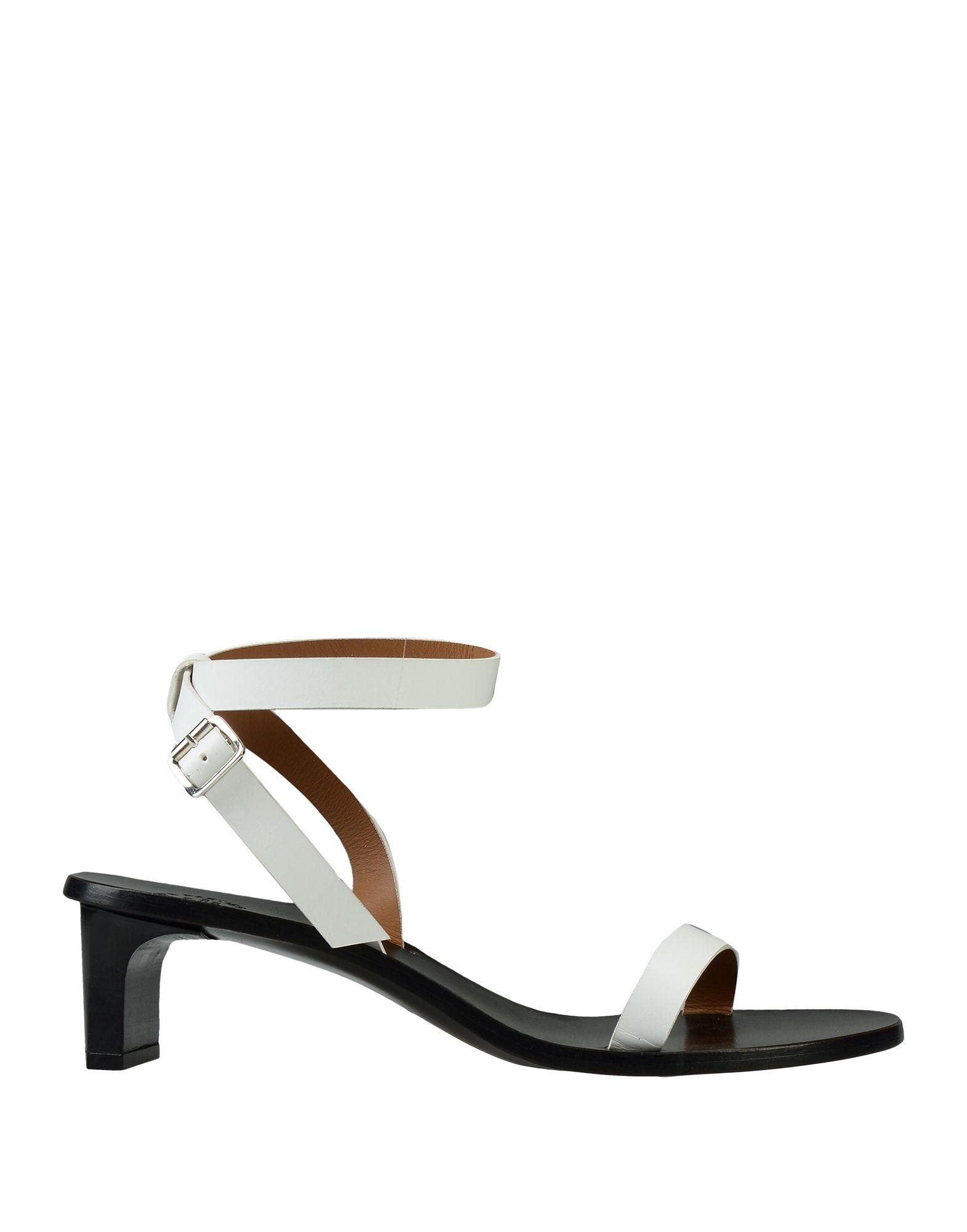 Atp Atelier Leather Sandals in White - Lyst